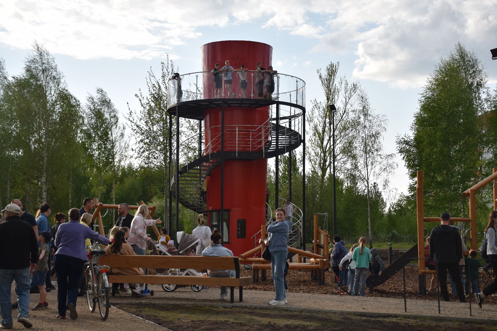 Электрогорск, городской округ Павловский Посад, благоустройство, набережная, сквер