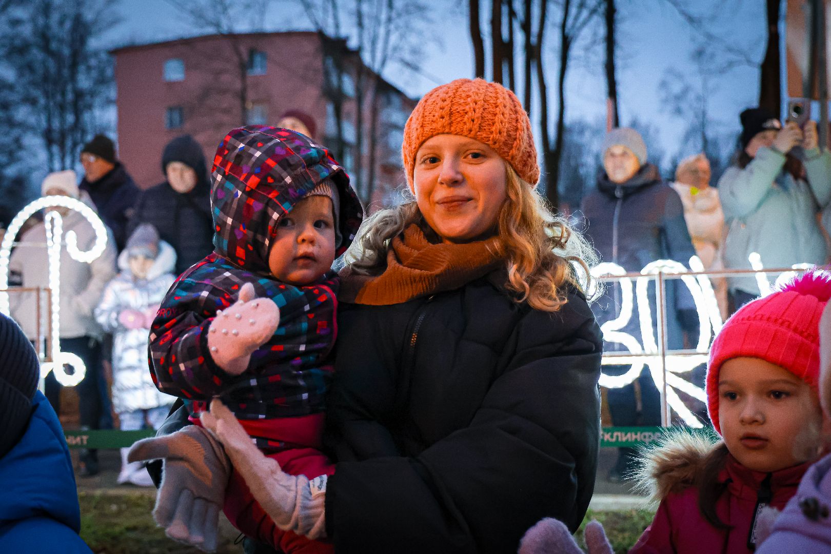 клин, общество, зима в  подмосковье, открытие резиденции деда мороза,
