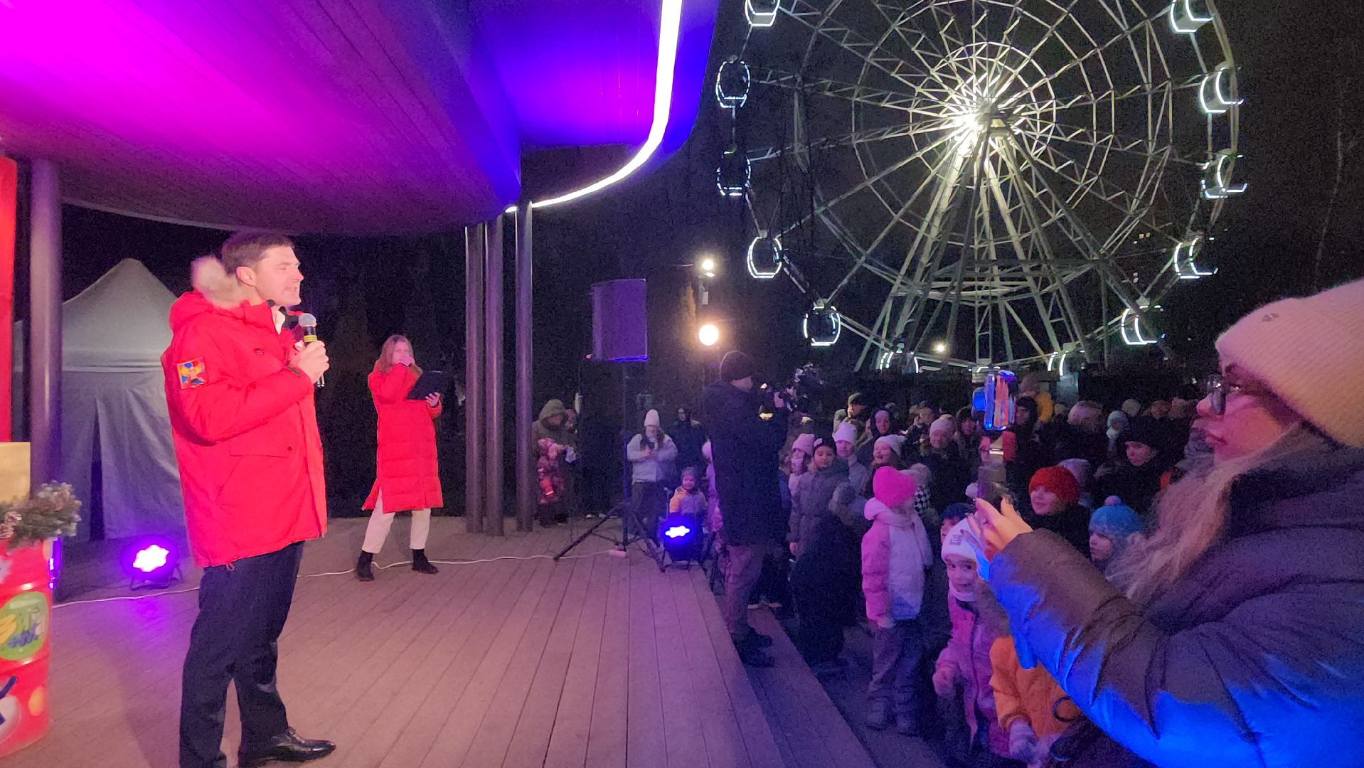 Люберцы, глава люберец владимир волков, новогодняя елка, наташинский парк,