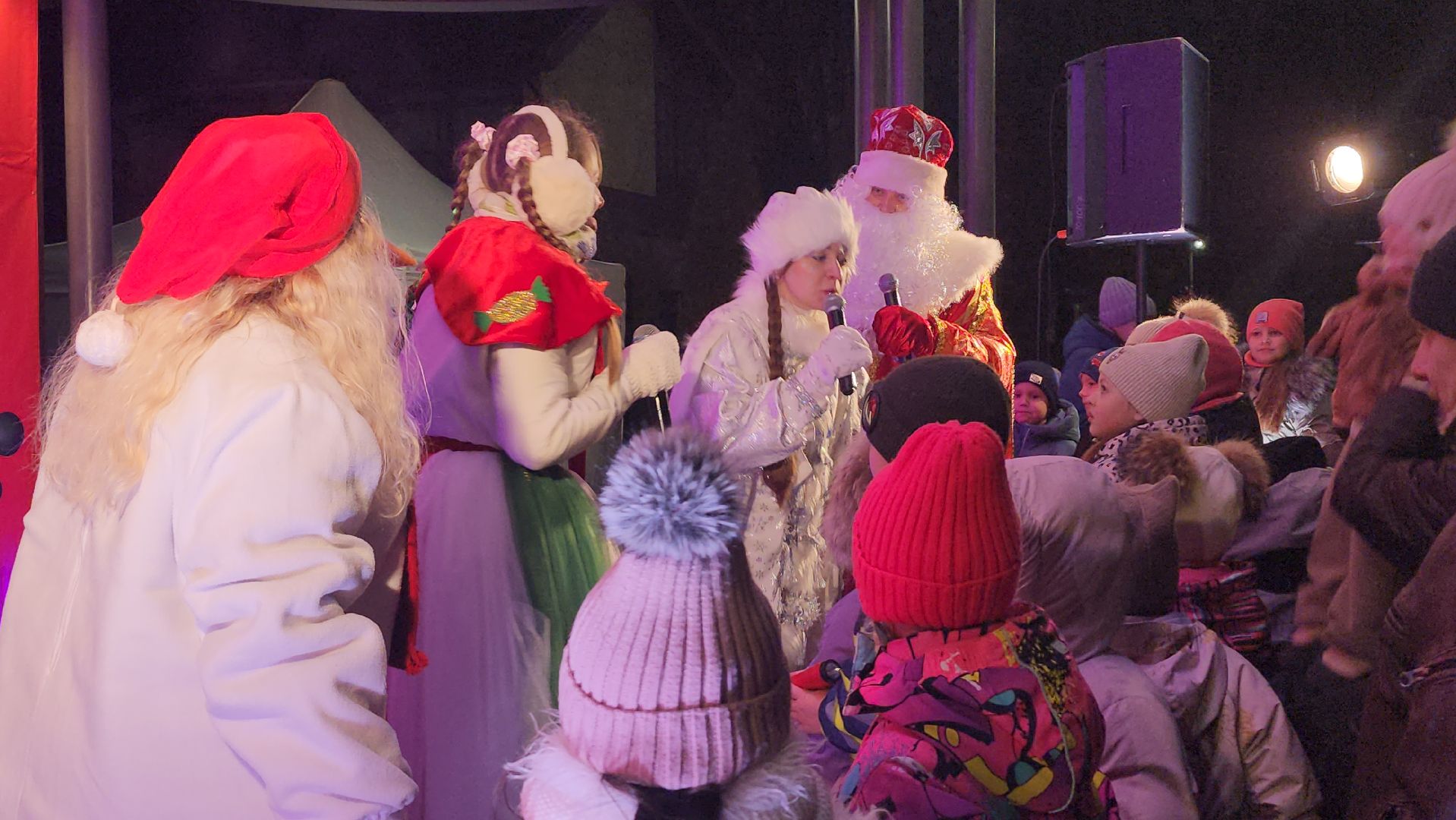 Люберцы, глава люберец владимир волков, новогодняя елка, наташинский парк,