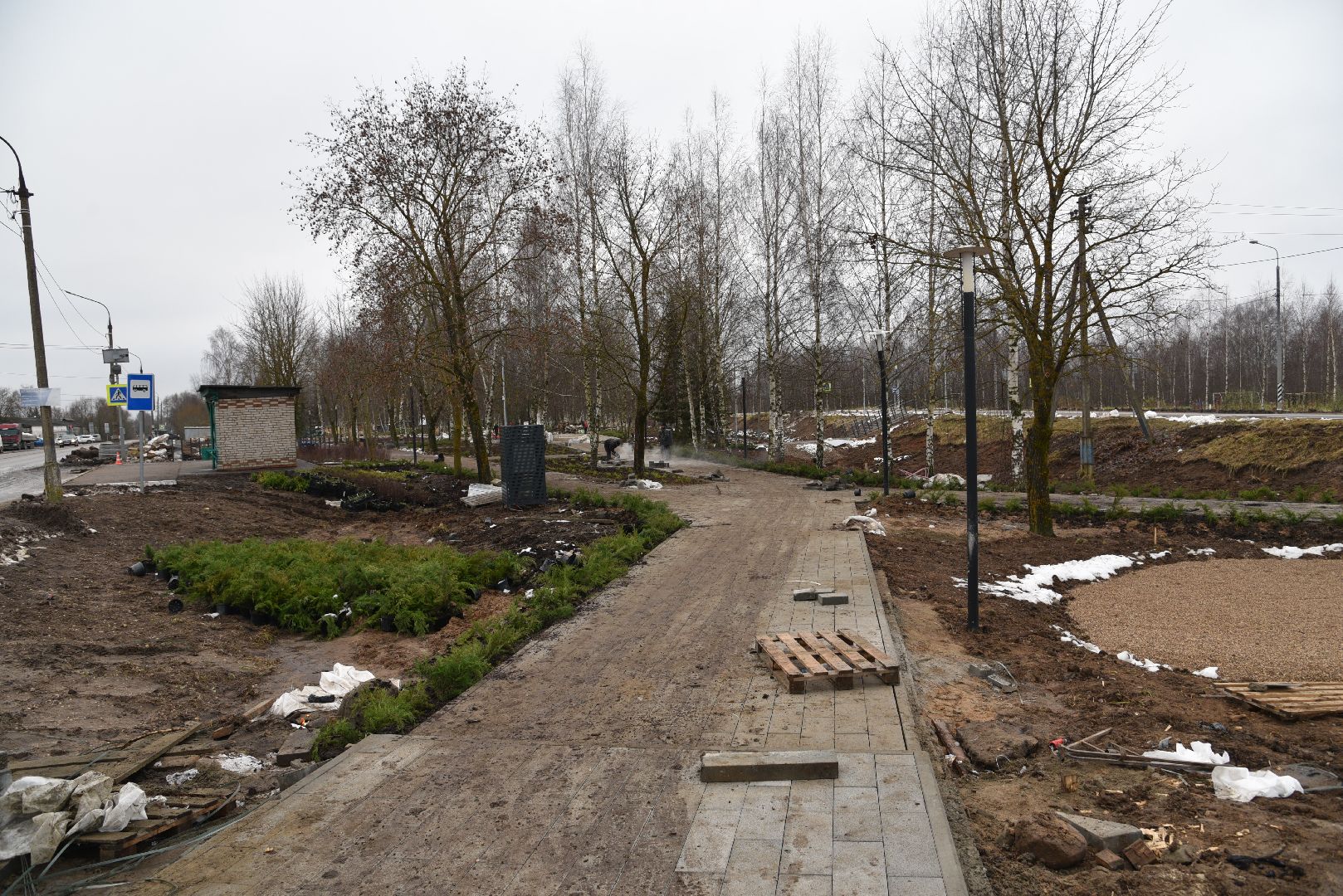 лотошино, новолотошино, населенный пункт воинской доблести, благоустройство,