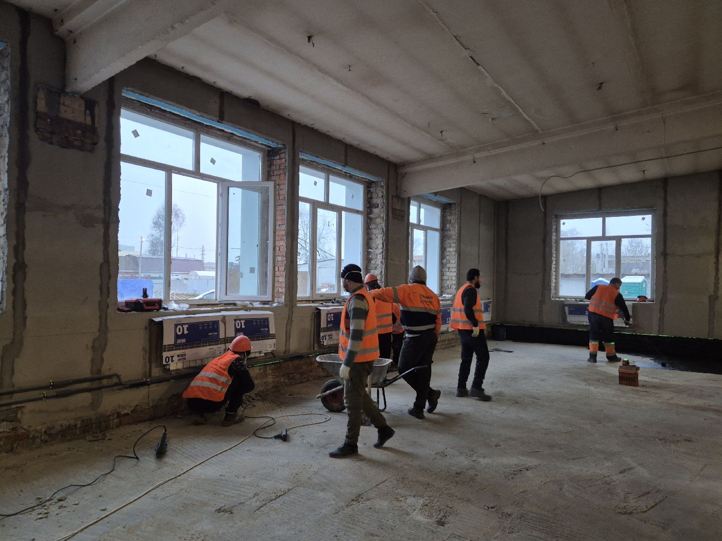 капитальный  ремонт, орехово-зуевский техникум, орехово-зуевский округ, ликино-дулево,