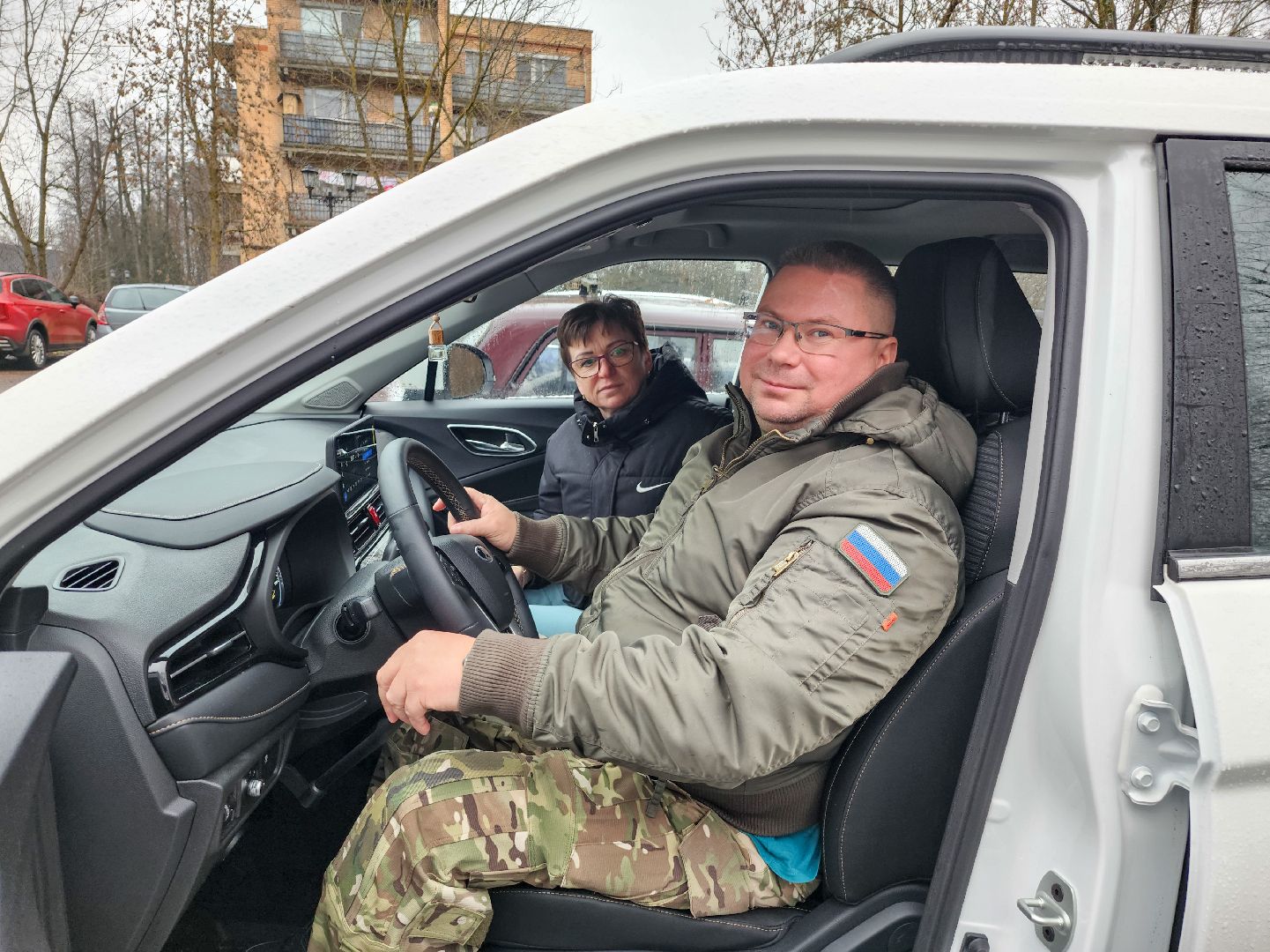 Подольск, Ясенки, автомобиль бойцам, Машина с ручным управлением, реабилитация участников сво,