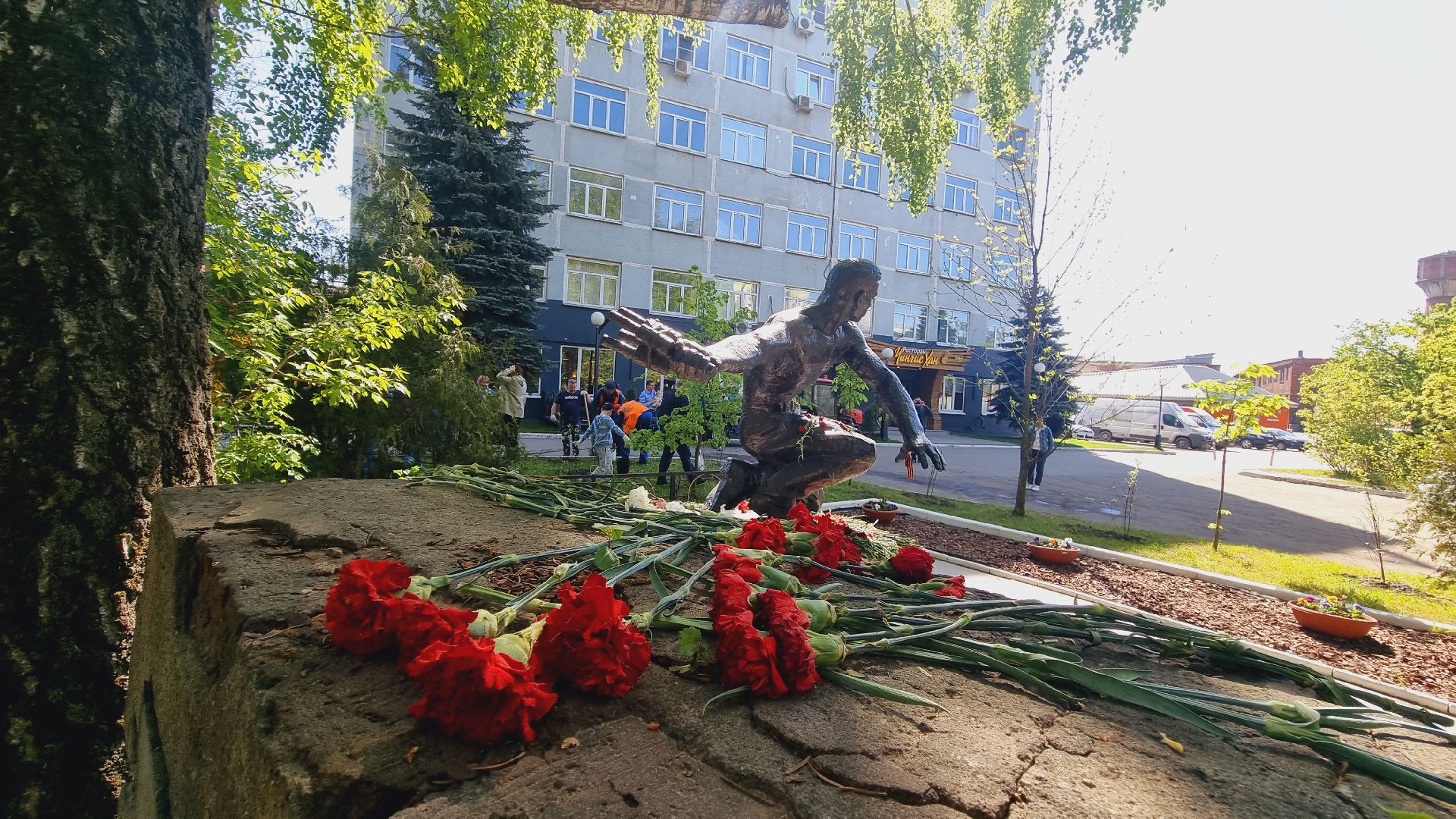 Подмосковье, Ивантеевка, лес победы,