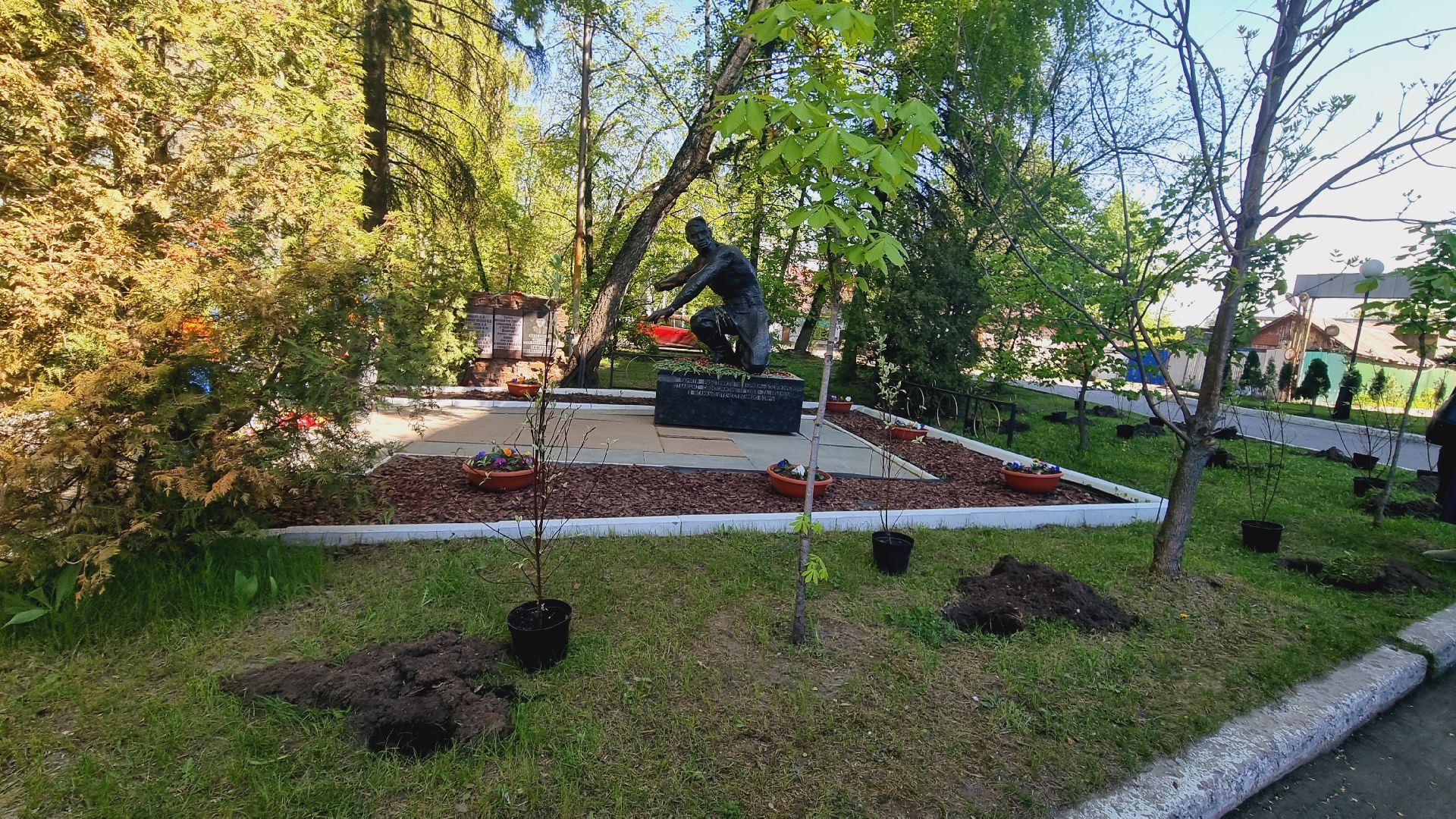 Подмосковье, Ивантеевка, лес победы,