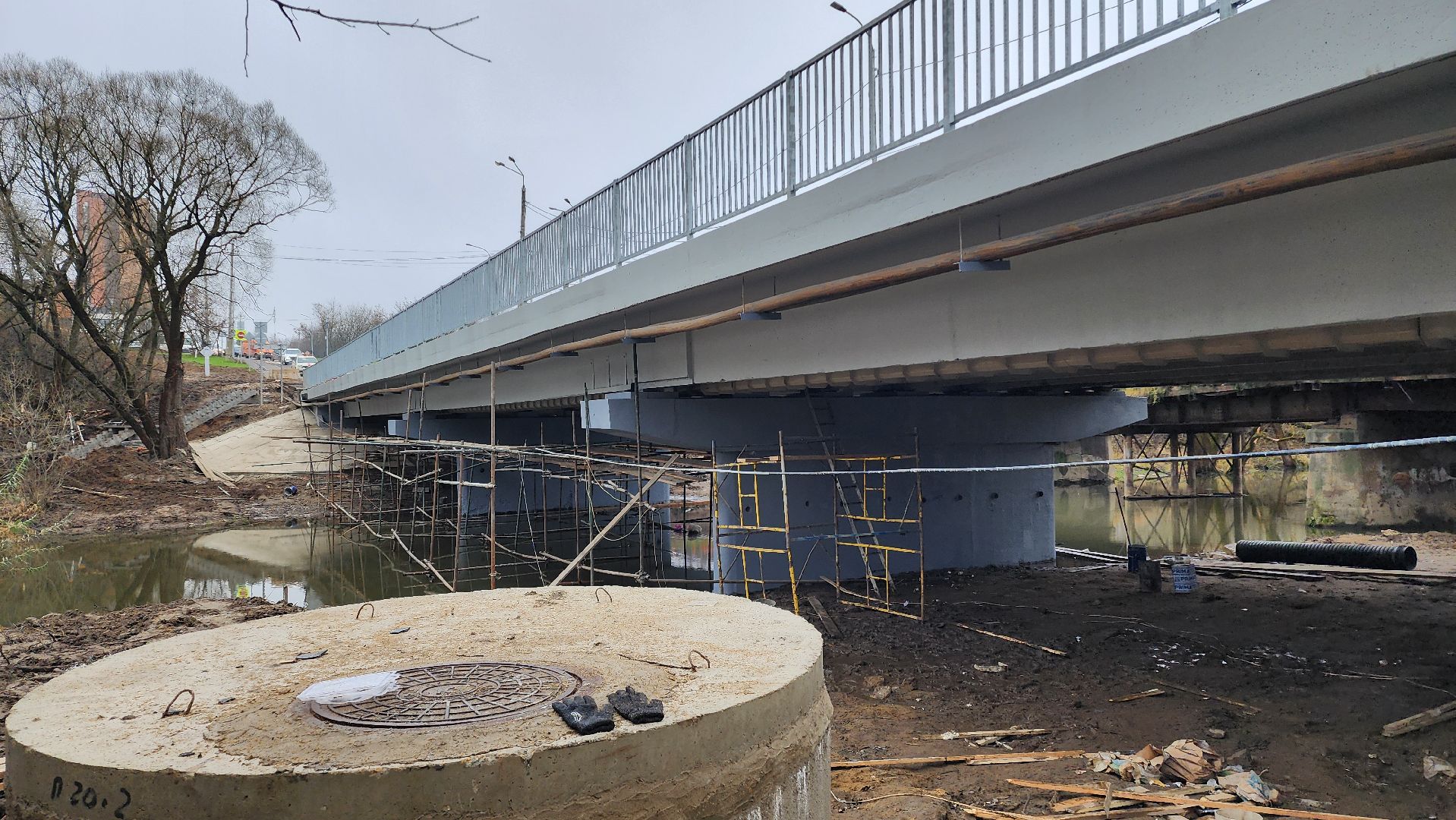 мост, капремонт, капитальный ремонт, домодедово, подмосковье , строительство,