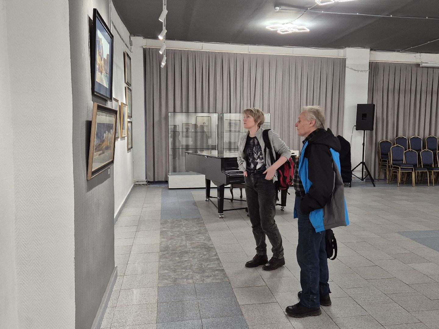 открытие выставки, орехово-зуево, акварель,