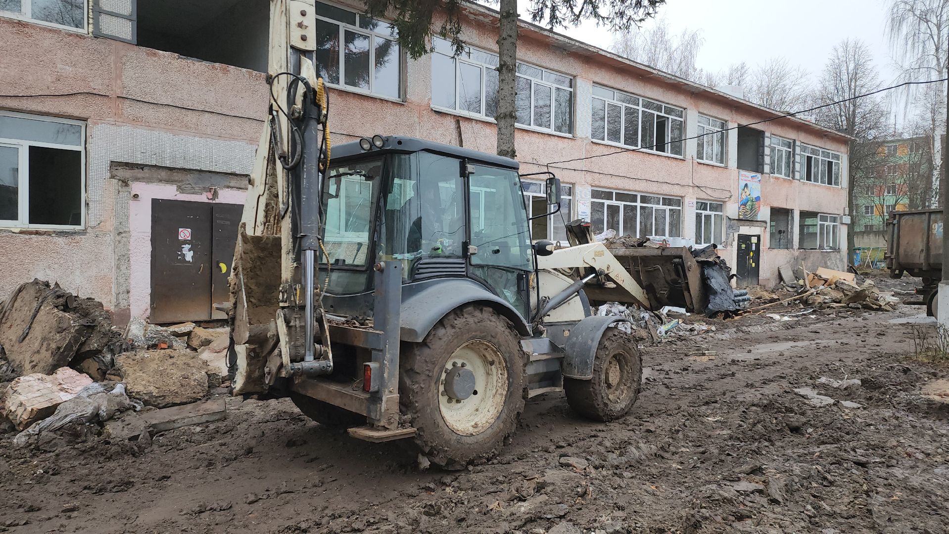 кашира, капитальный ремонт, детский сад, ремонт кровли , демонтаж,