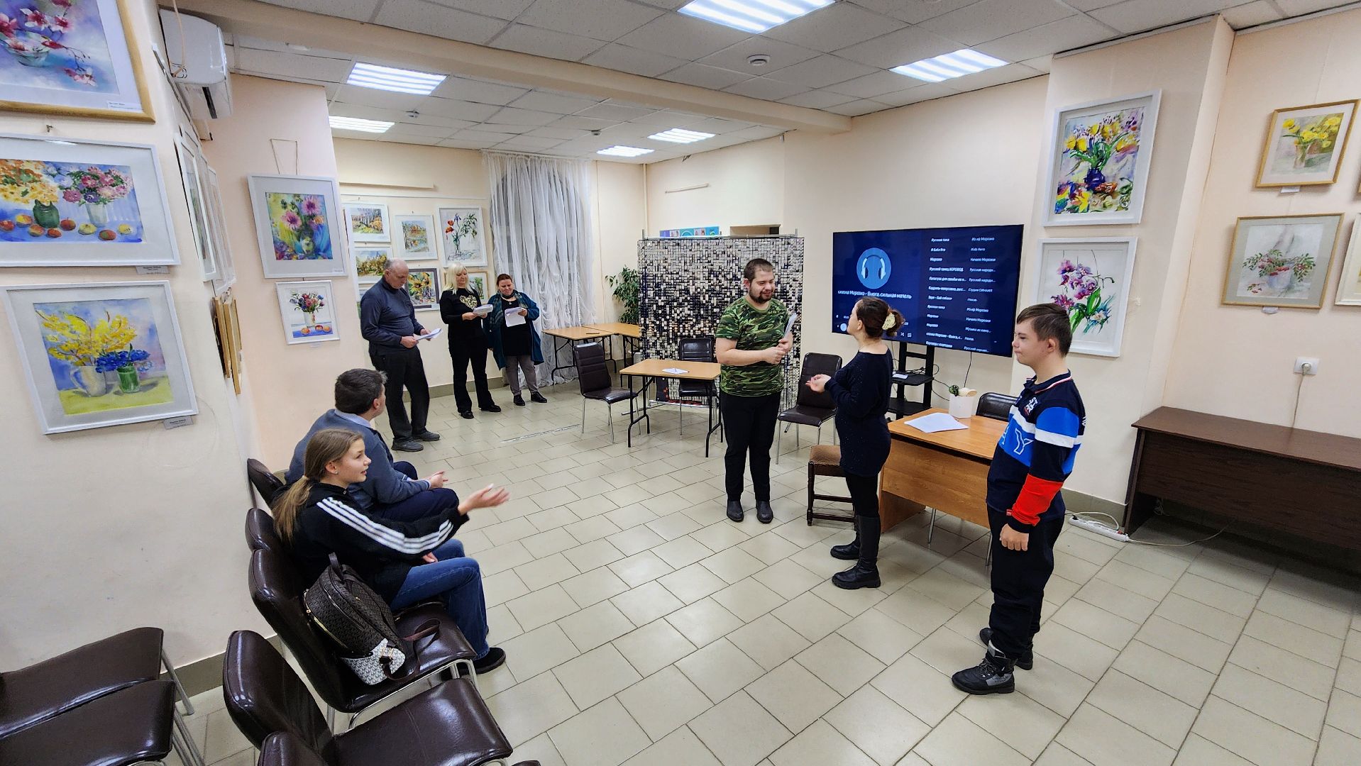 протвино, инклюзивный театр , актеры жизни, протвинская библиотека,