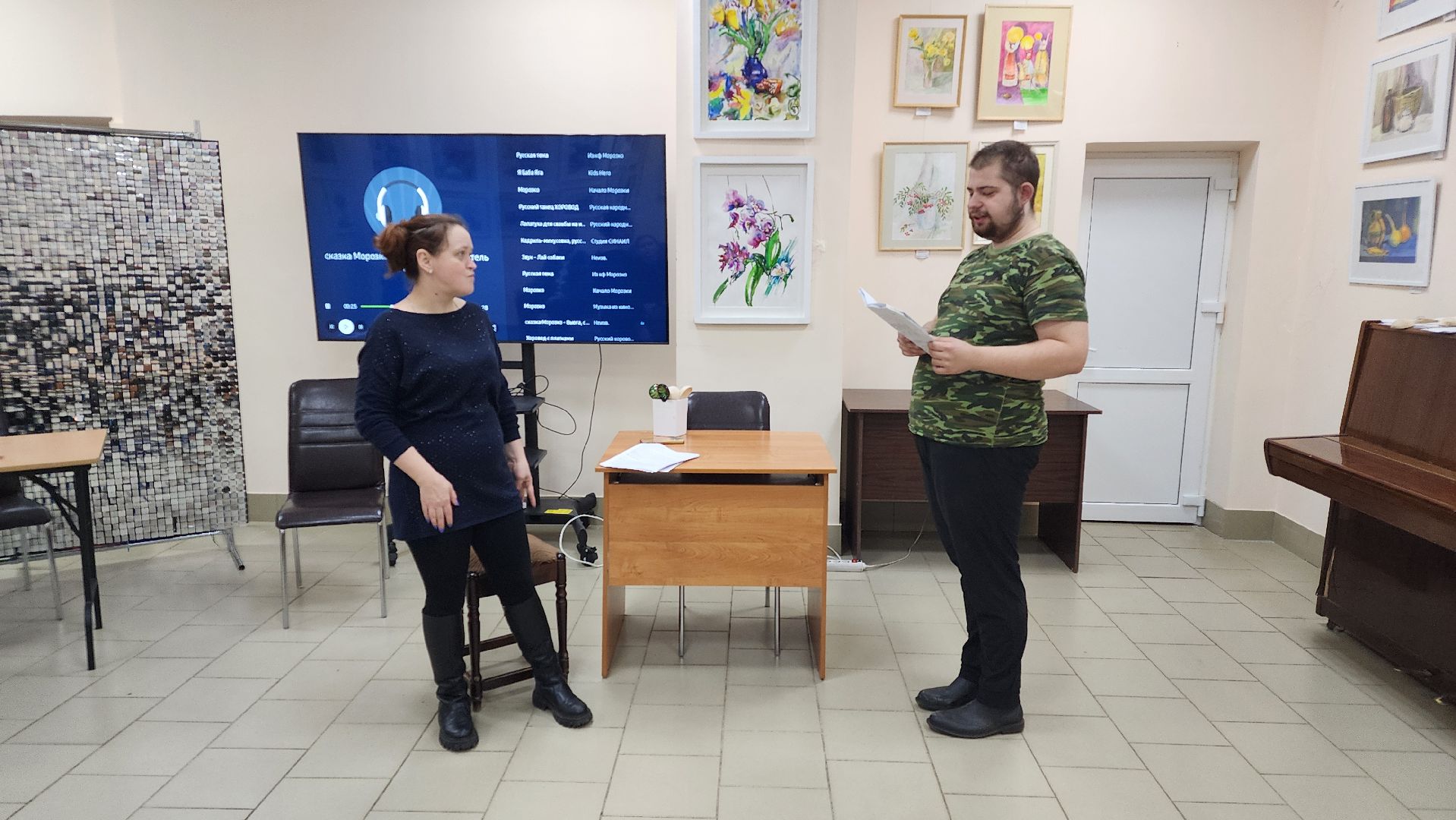 протвино, инклюзивный театр , актеры жизни, протвинская библиотека,