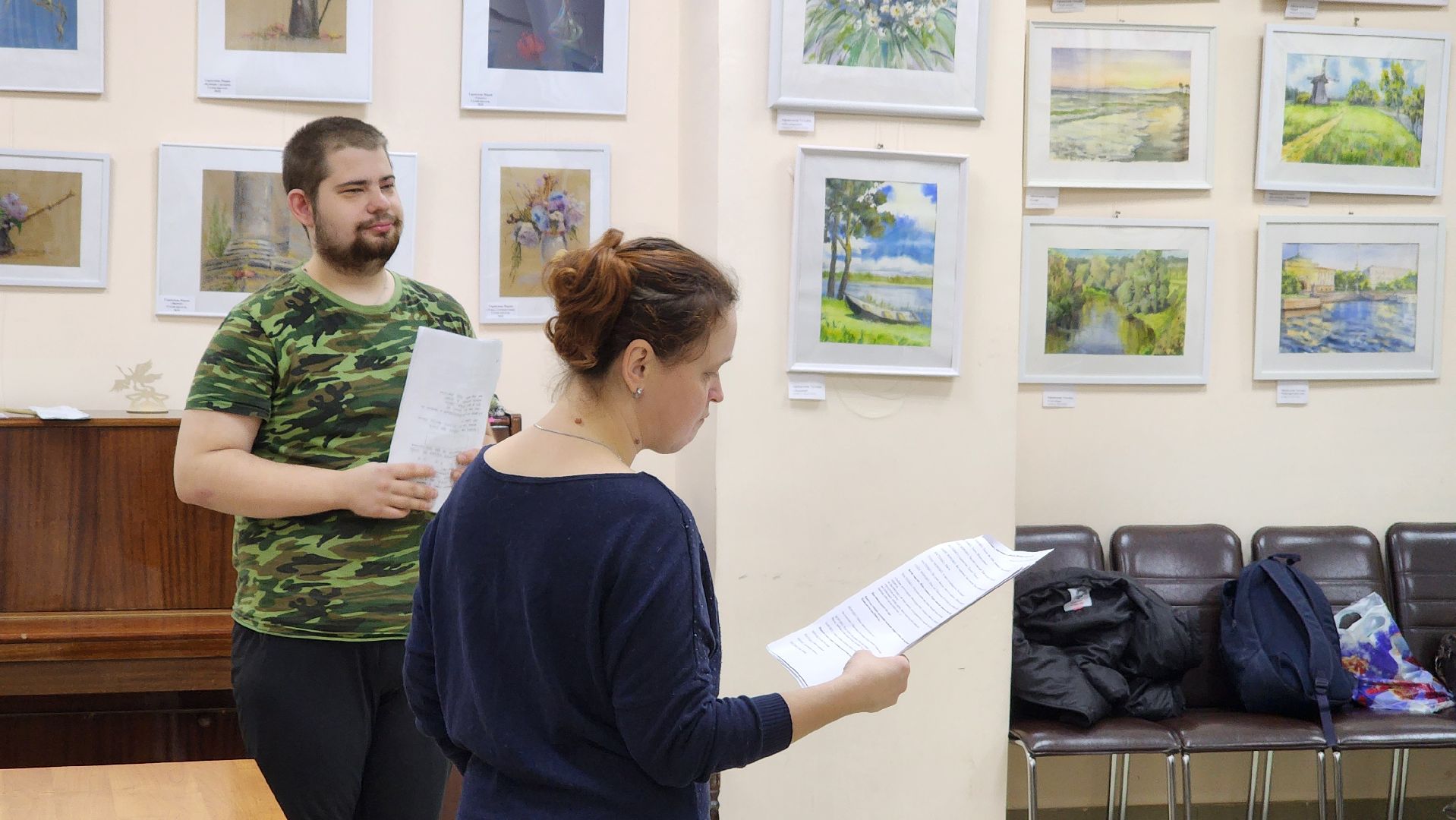 протвино, инклюзивный театр , актеры жизни, протвинская библиотека,