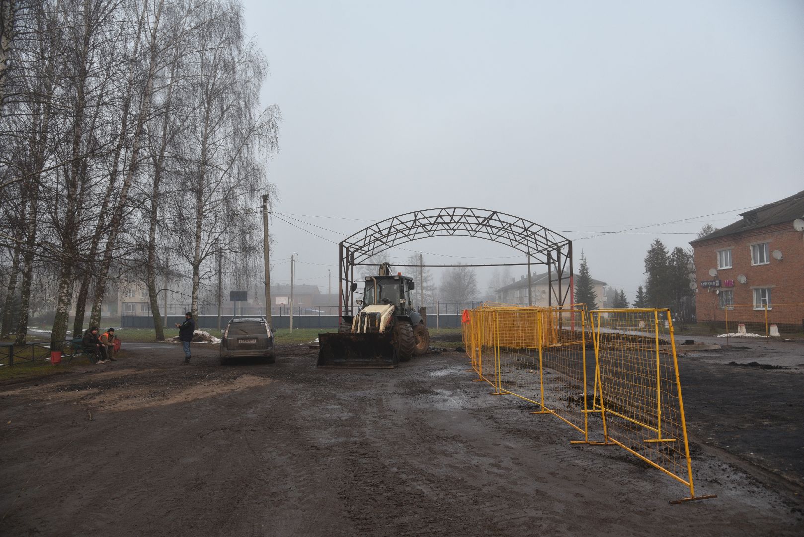 лотошино, микулино, ремонт теплотрассы, жкх,