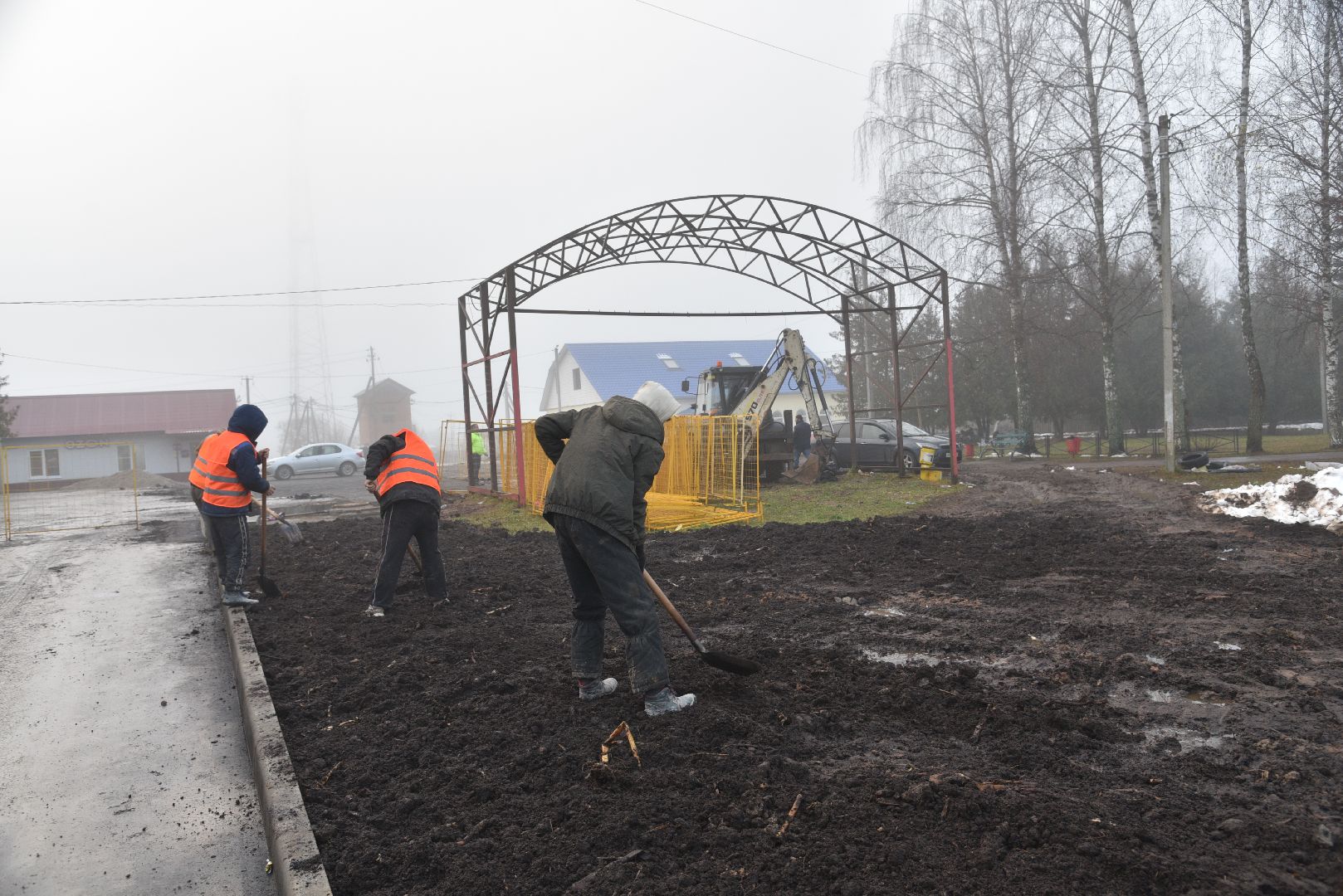 лотошино, микулино, ремонт теплотрассы, жкх,