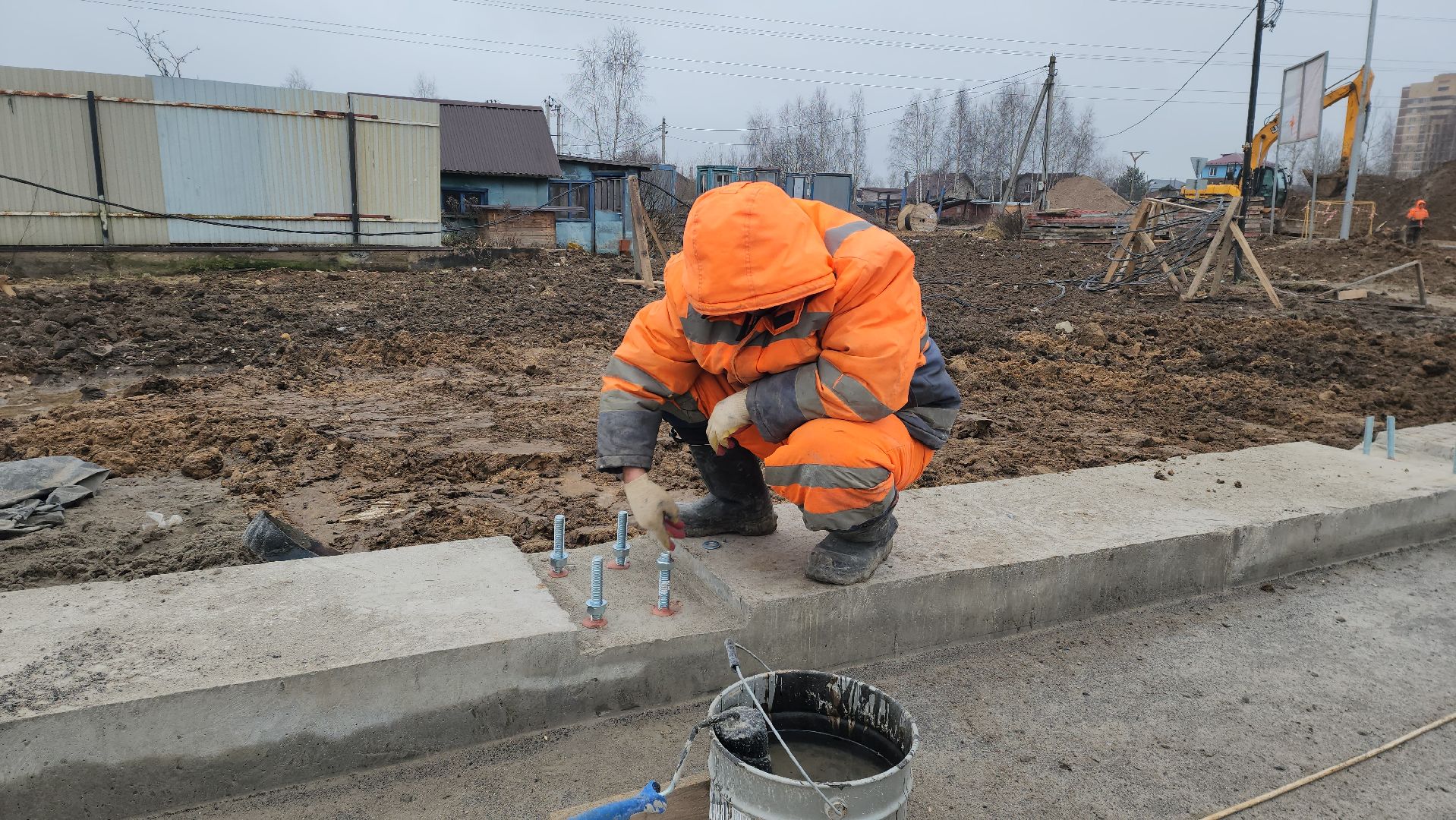 шумозащитные экраны, Лобня, северный подъезд, Дорога,