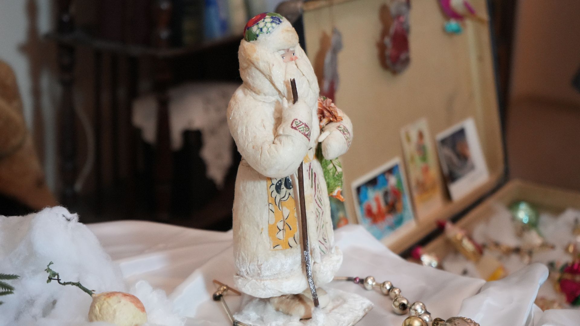 новый год,  старые игрушки,