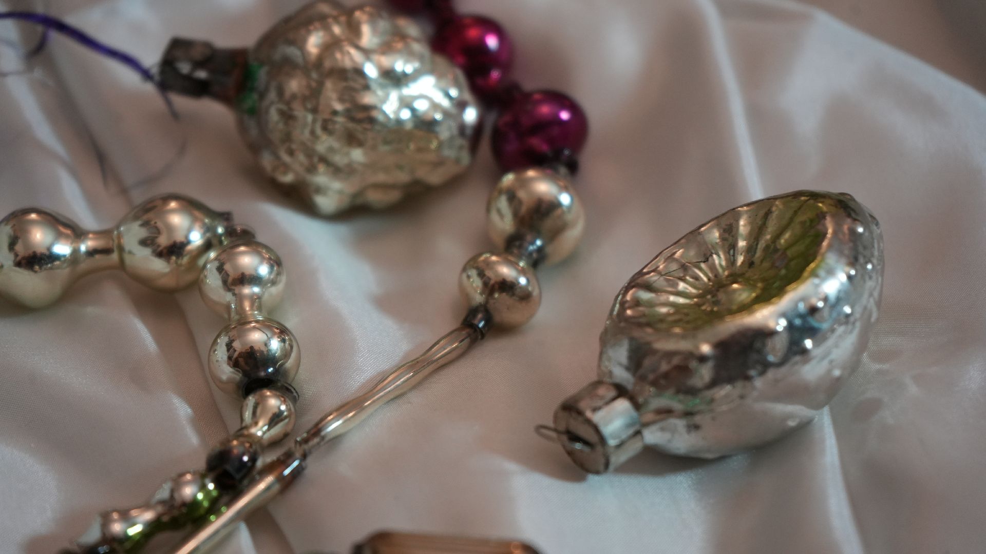 новый год,  старые игрушки,