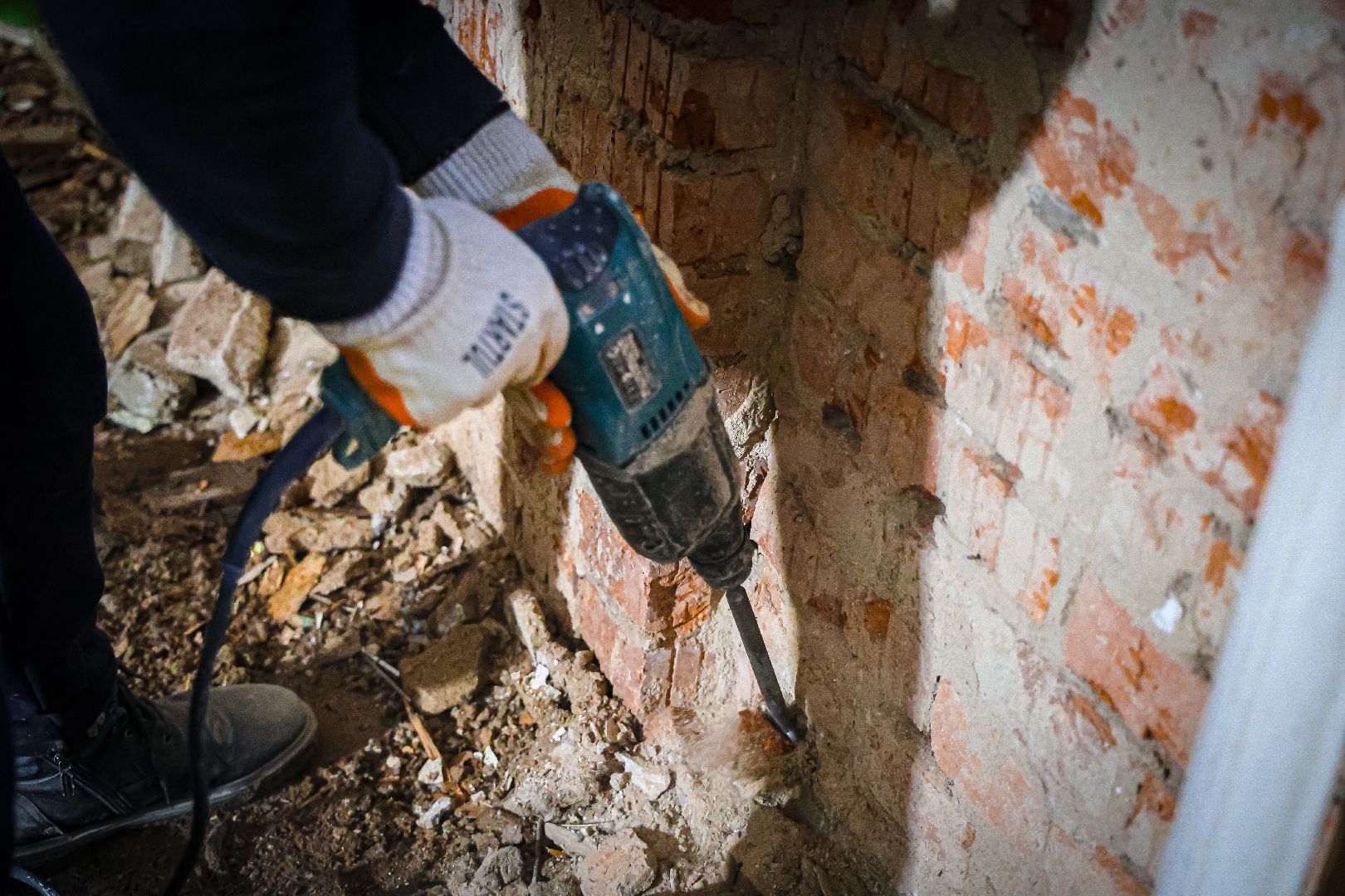 клин, общество, строительство, капремонт школы, подмосковье,