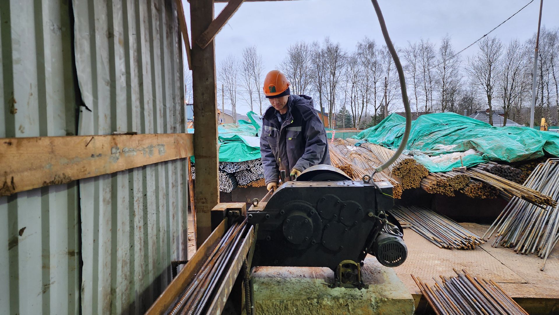 истра, строительство школы, стройка,