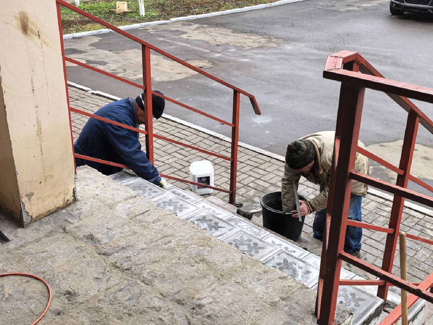 серебряные пруды, жкх, ремонт ступеней,