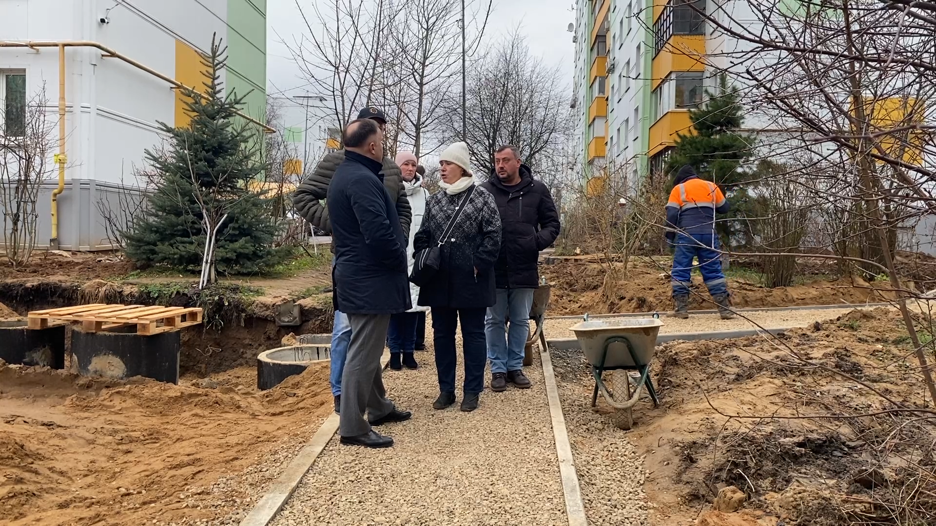 власиха заозерный, обход территории, микрорайон заозерный, благоустройство территории,