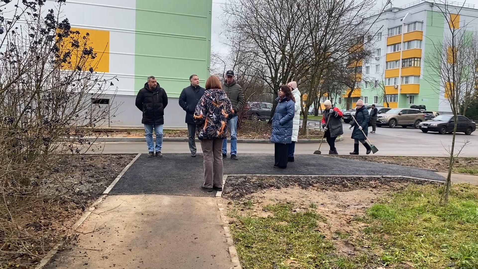 власиха заозерный, обход территории, микрорайон заозерный, благоустройство территории,