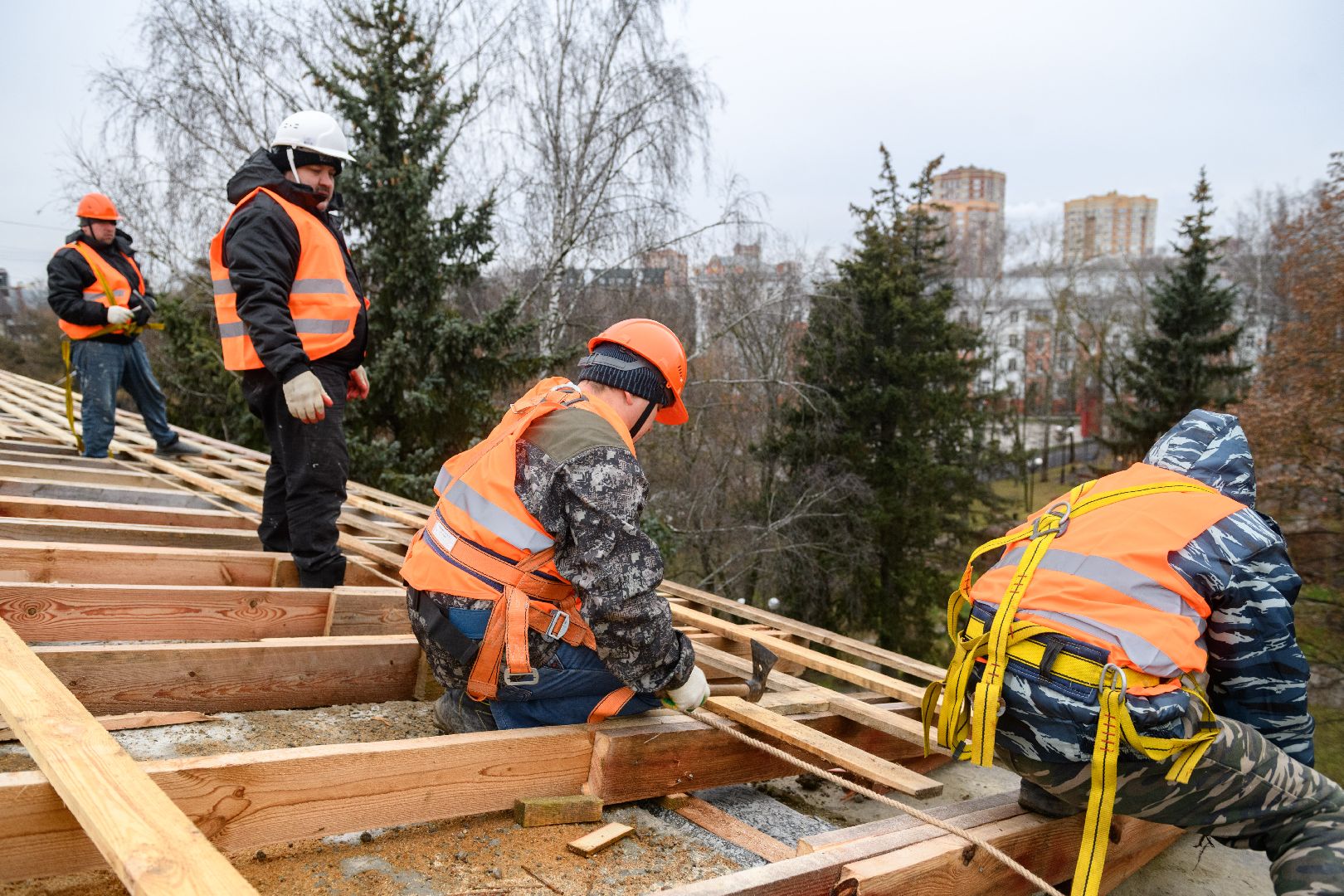 строительство,  Дом Культуры, Лыткарино,