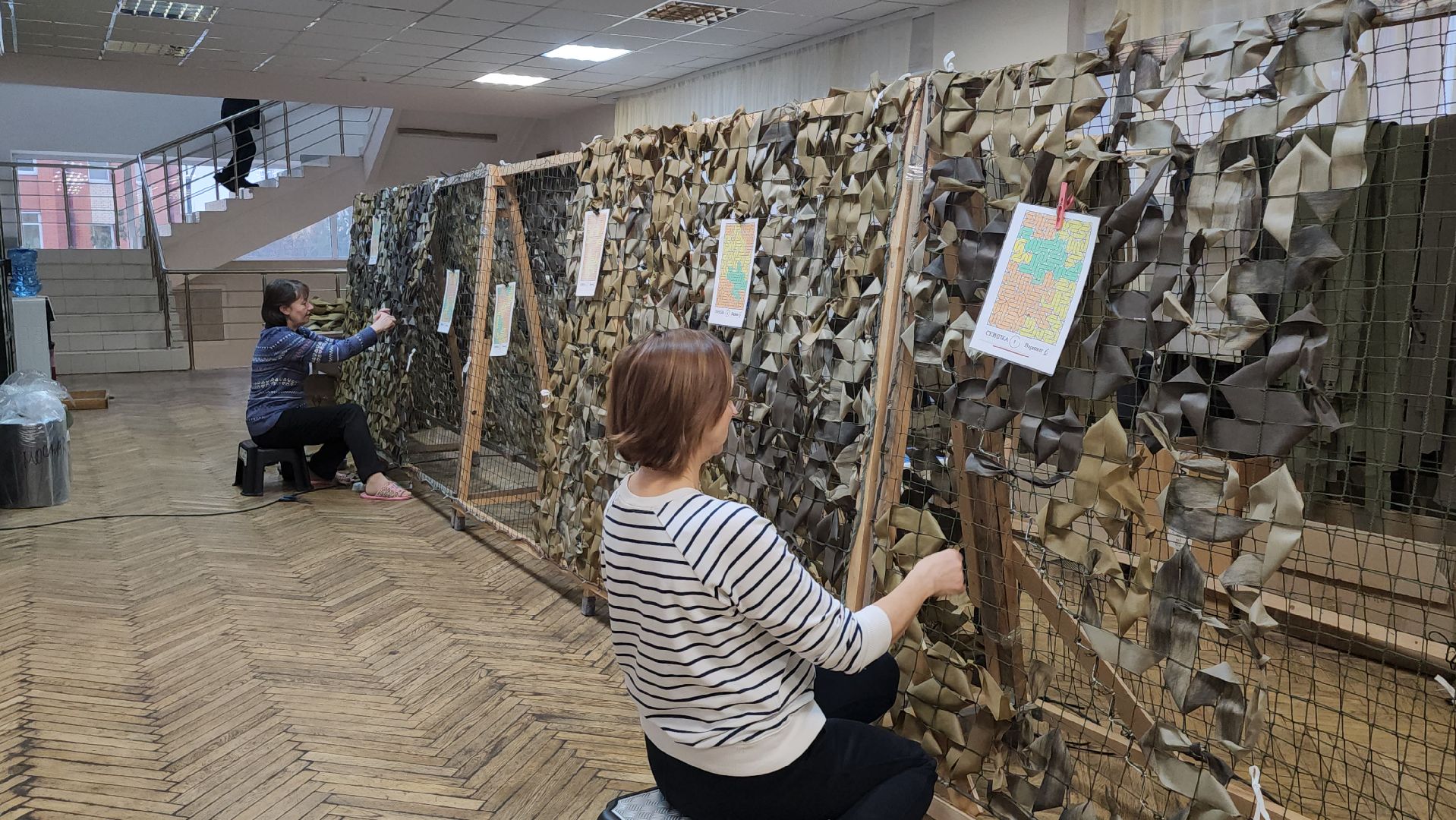 фрязино, маскировочные сети, волонтер,