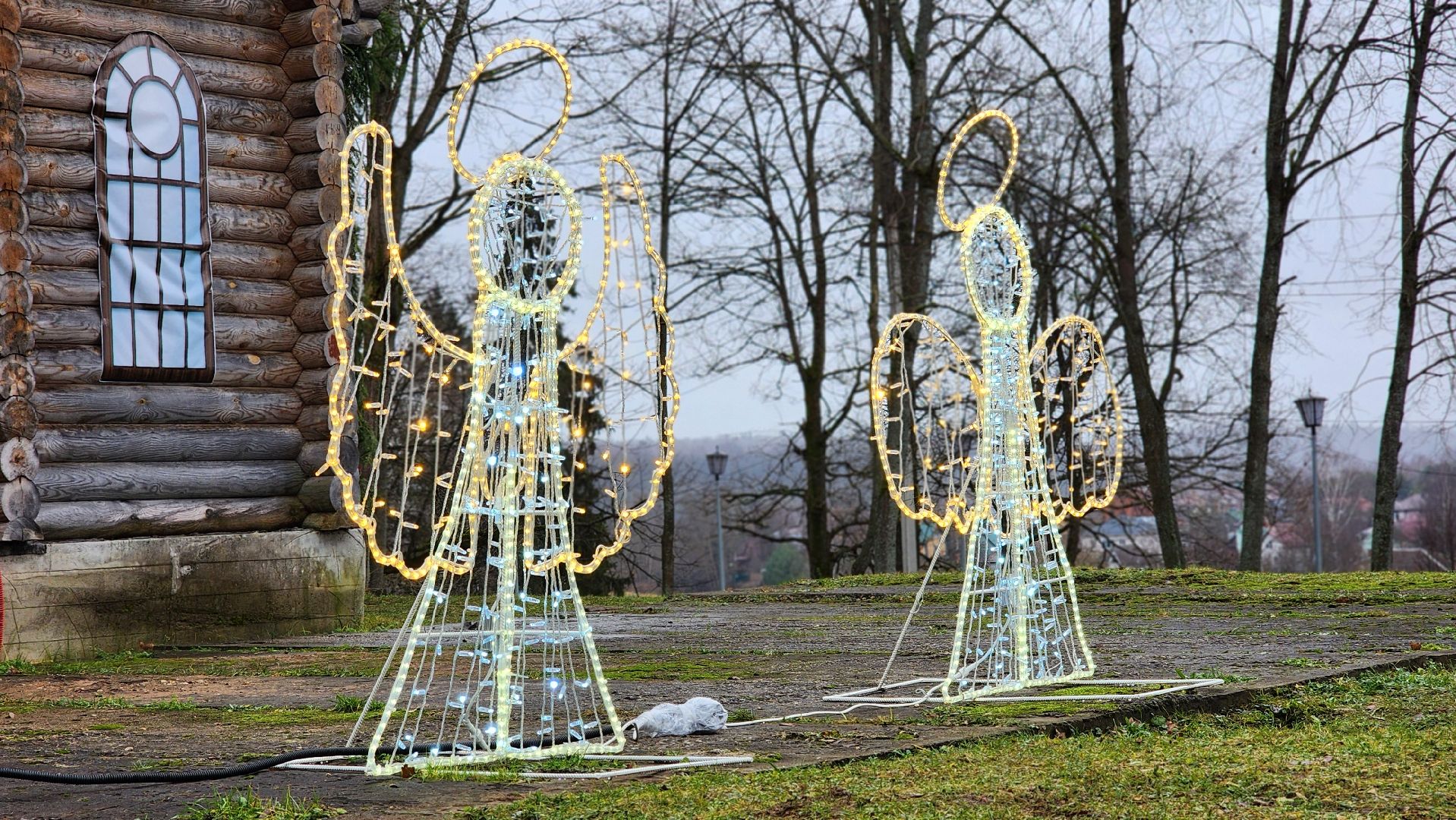 Руза, резиденция деда мороза, Парк городок,