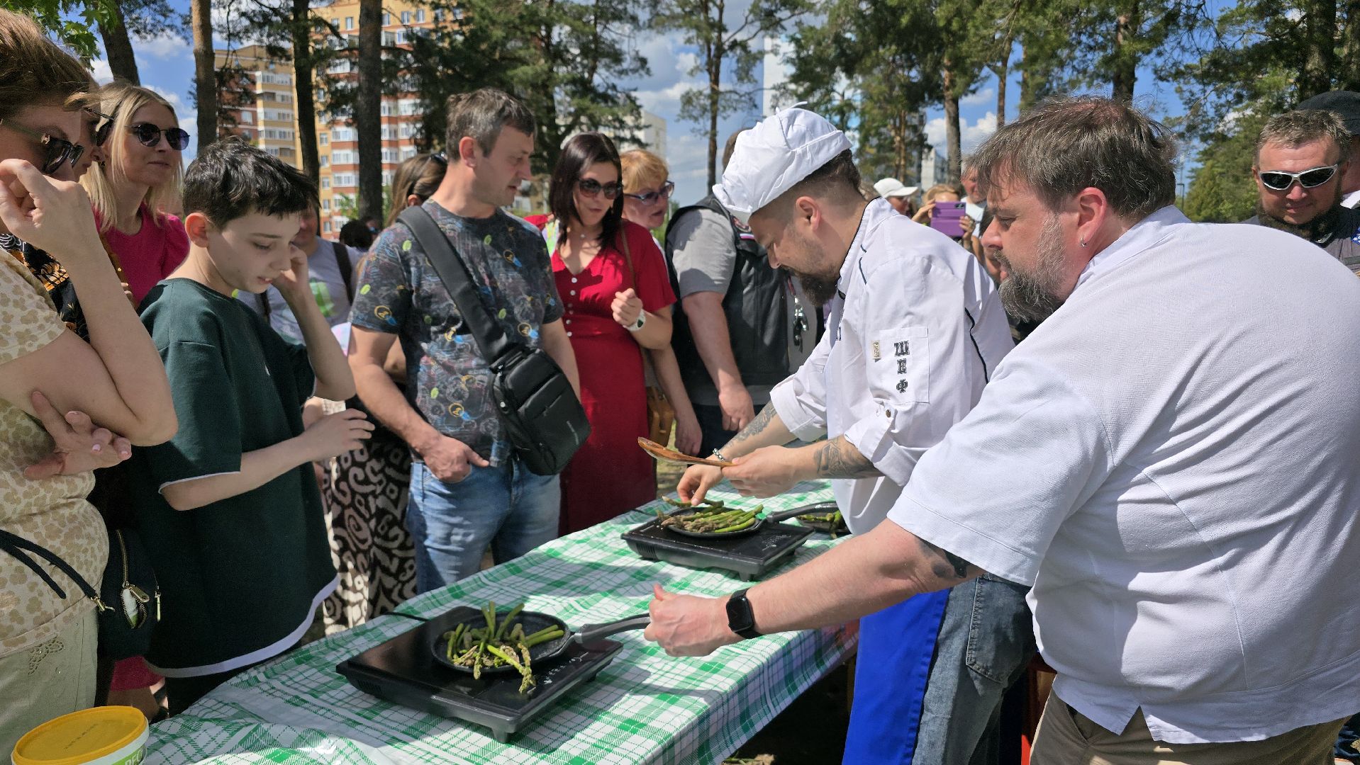 Коломна, Озеры, спаржа,кулинарный фестиваль,