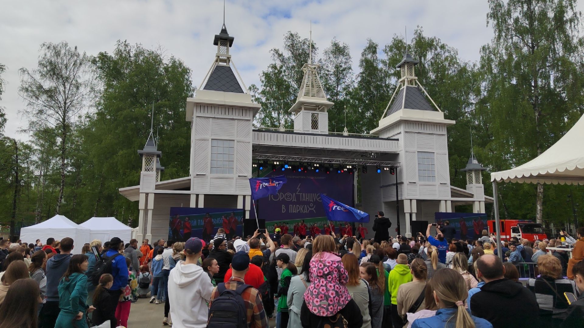 Пушкино, Город танцует в парках, Пушкинский округ, танцы, культура Подмосковья, парки Подмосковья