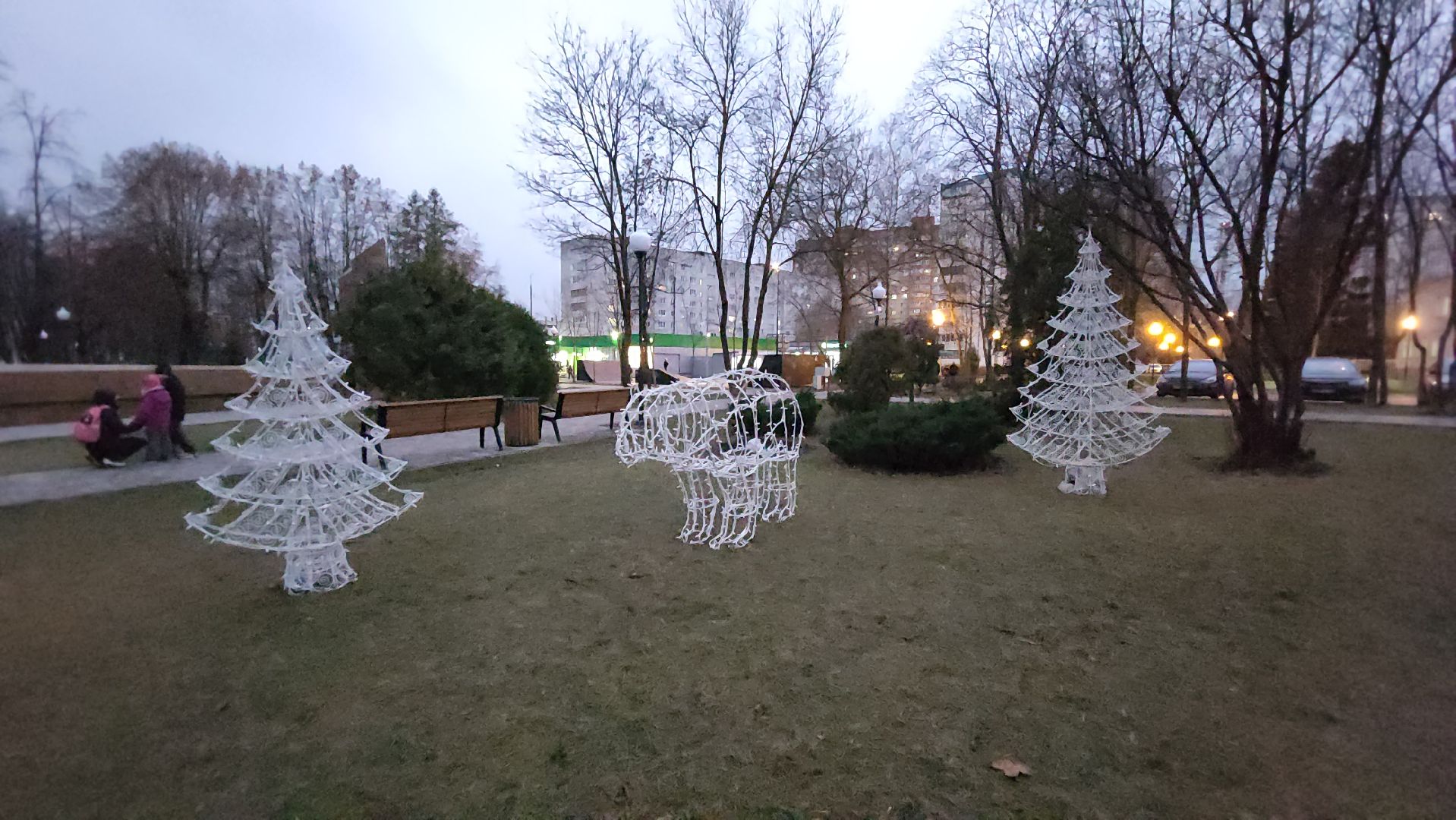 украшения к новому году, мытищи,