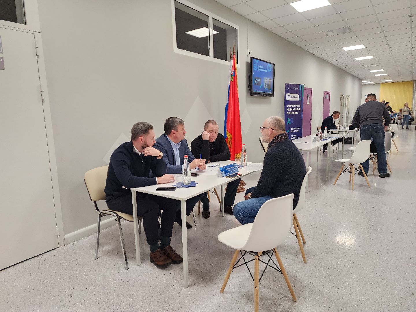 раменское, общество, выездная администрация, встреча с жителями в средней школе 35,