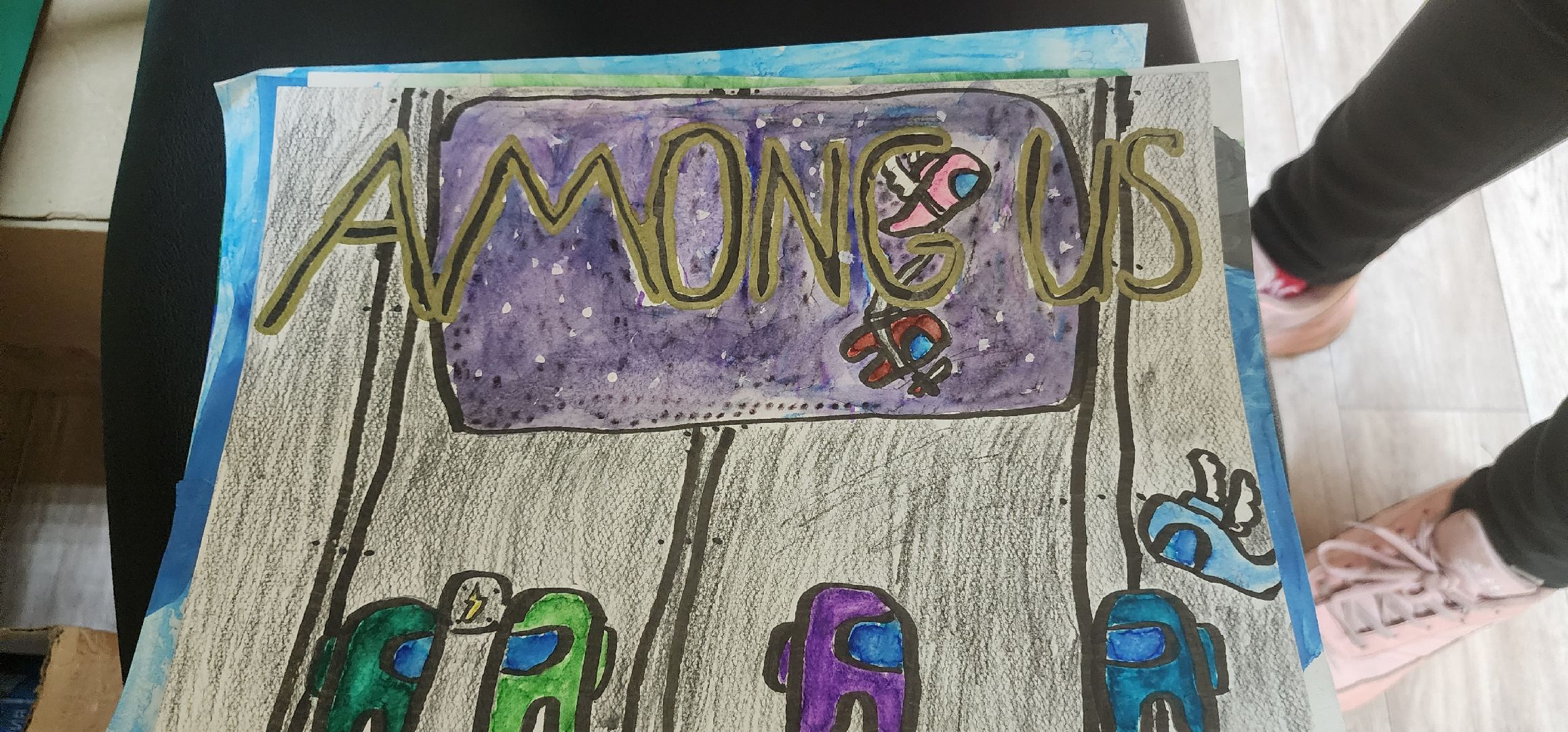 долгопрудный, дк нефтяник, изостудия, дети, отчетный концерт, рисование вслепую, павельцево,