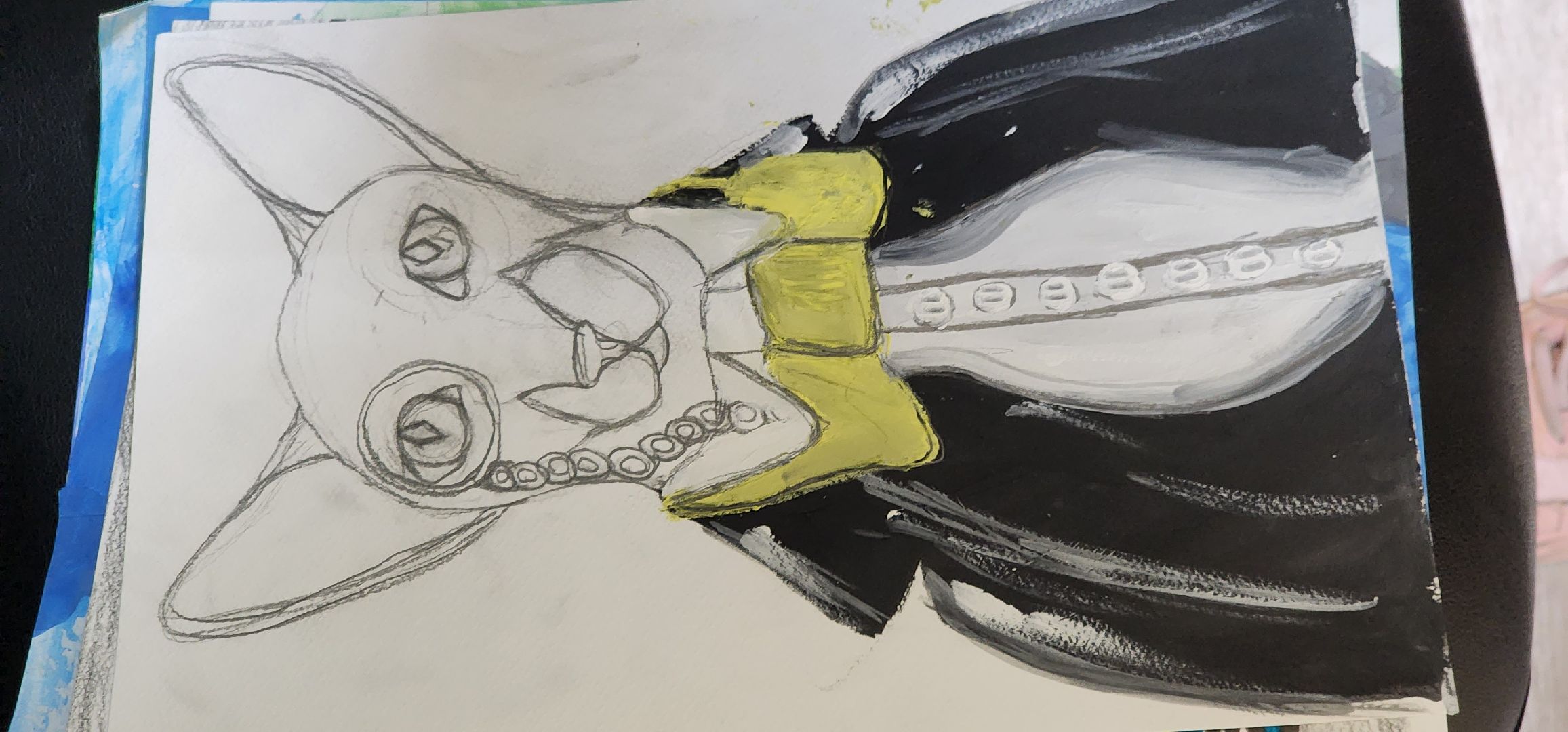 долгопрудный, дк нефтяник, изостудия, дети, отчетный концерт, рисование вслепую, павельцево,