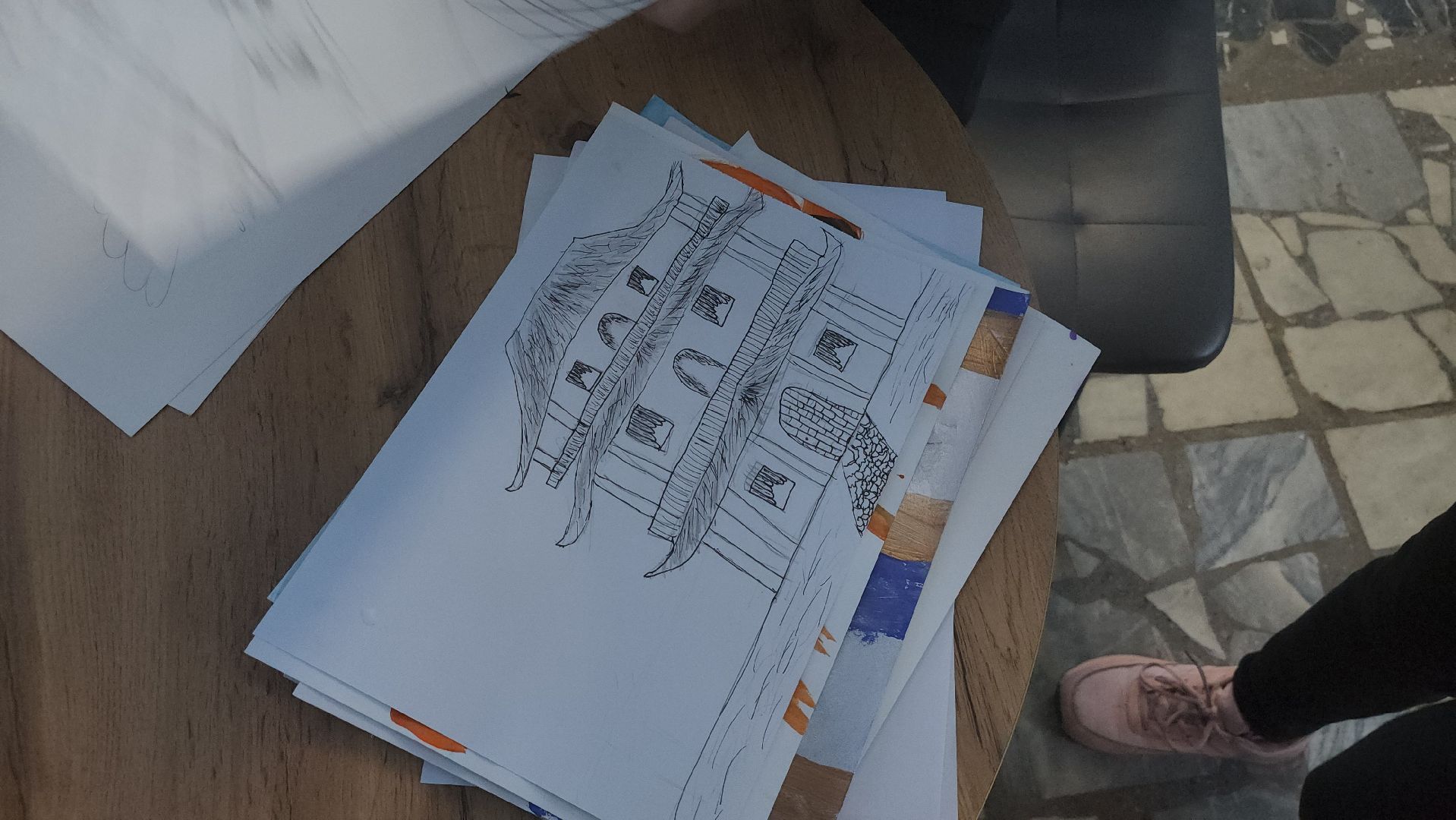 долгопрудный, дк нефтяник, изостудия, дети, отчетный концерт, рисование вслепую, павельцево,