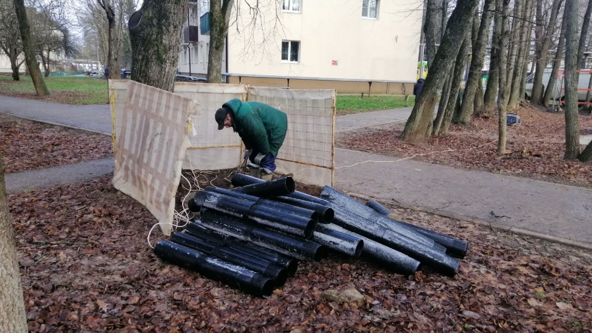 городской округ восход, жкх, благоуствойство, канализационная сеть, канализационные трубы,