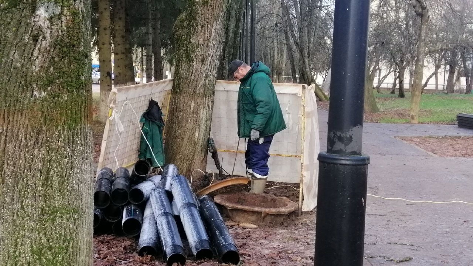 городской округ восход, жкх, благоуствойство, канализационная сеть, канализационные трубы,