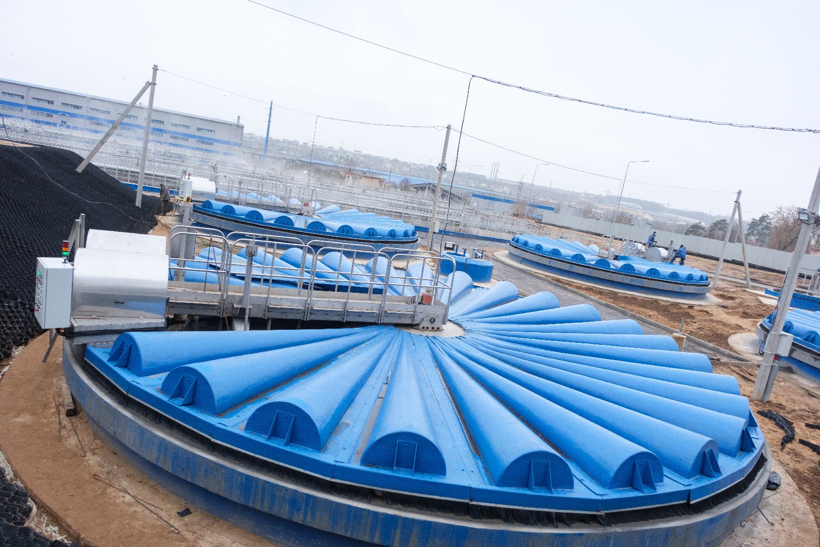 лыткарино,  строительство, очистные сооружения,