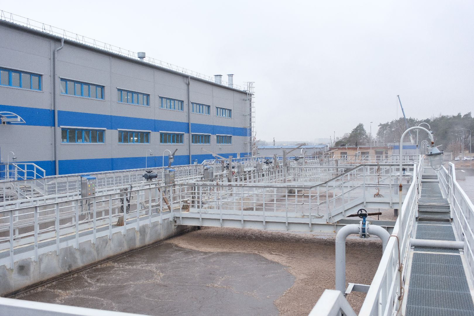 лыткарино,  строительство, очистные сооружения,
