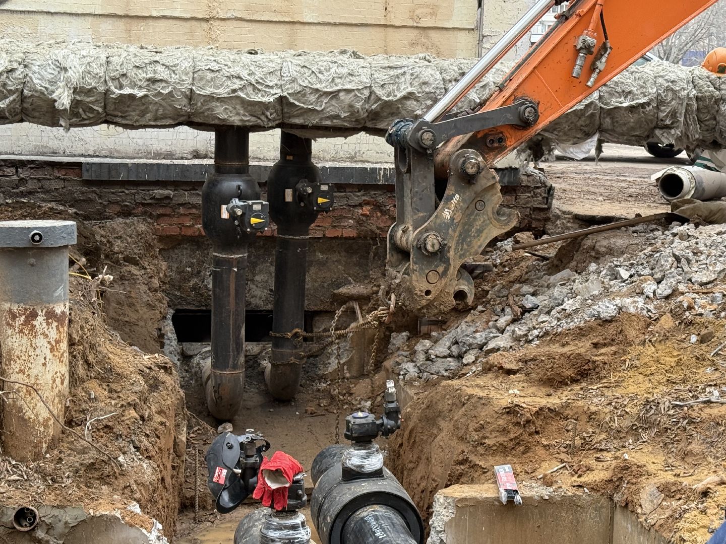 Реутов, Ремонт теплосетей , Отопление , Горячая вода,