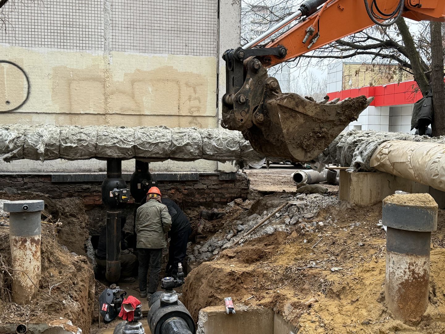 Реутов, Ремонт теплосетей , Отопление , Горячая вода,