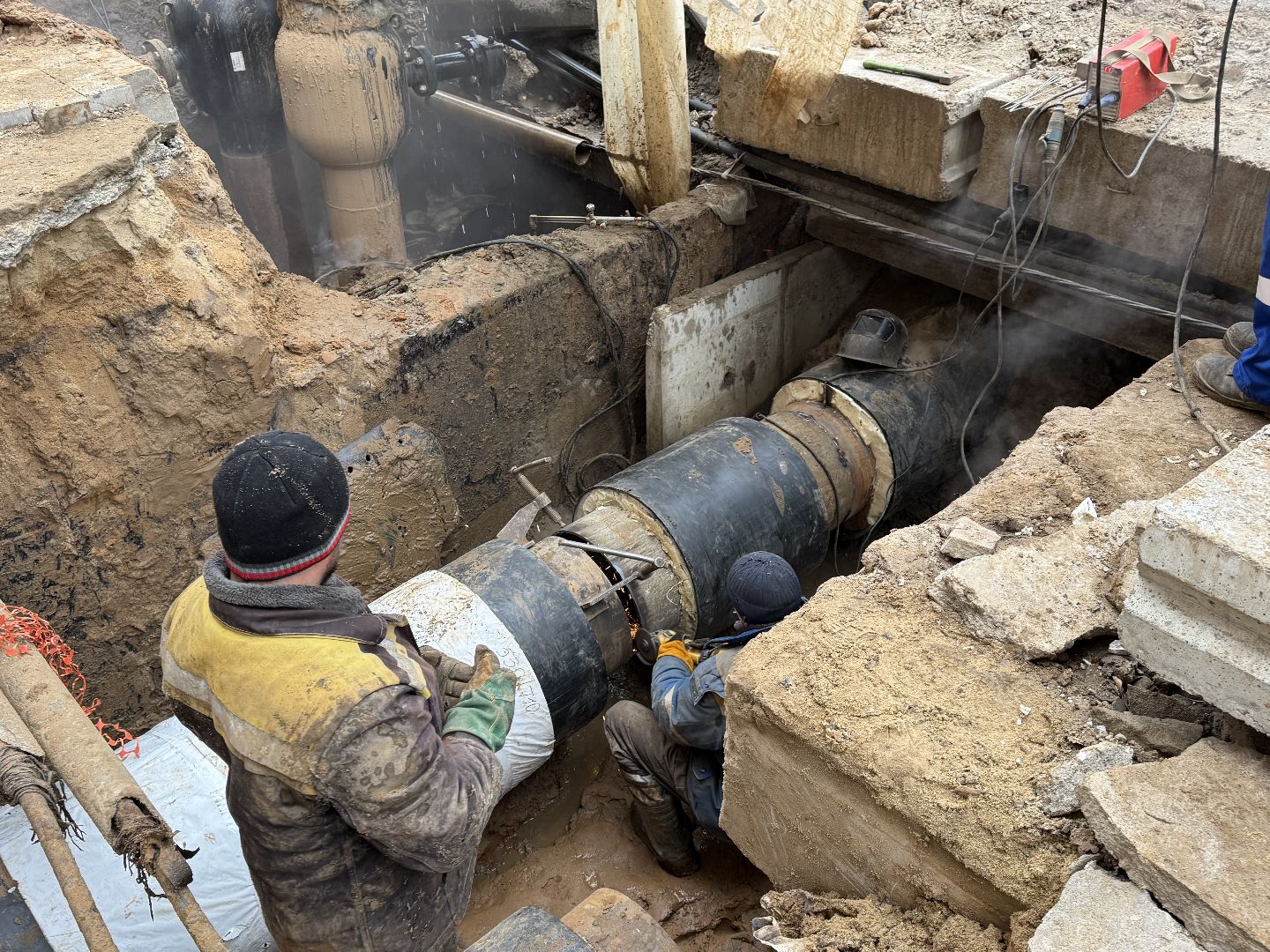 Реутов, Ремонт теплосетей , Отопление , Горячая вода,