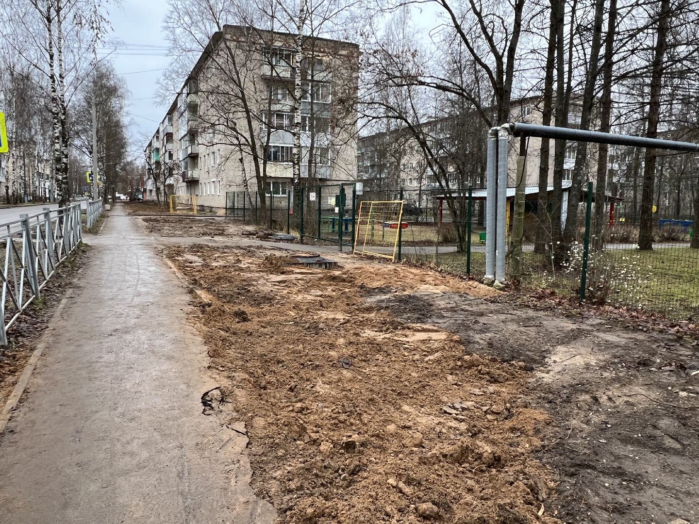 благостройство, запрудня благоустройство, талдомский городской округ,