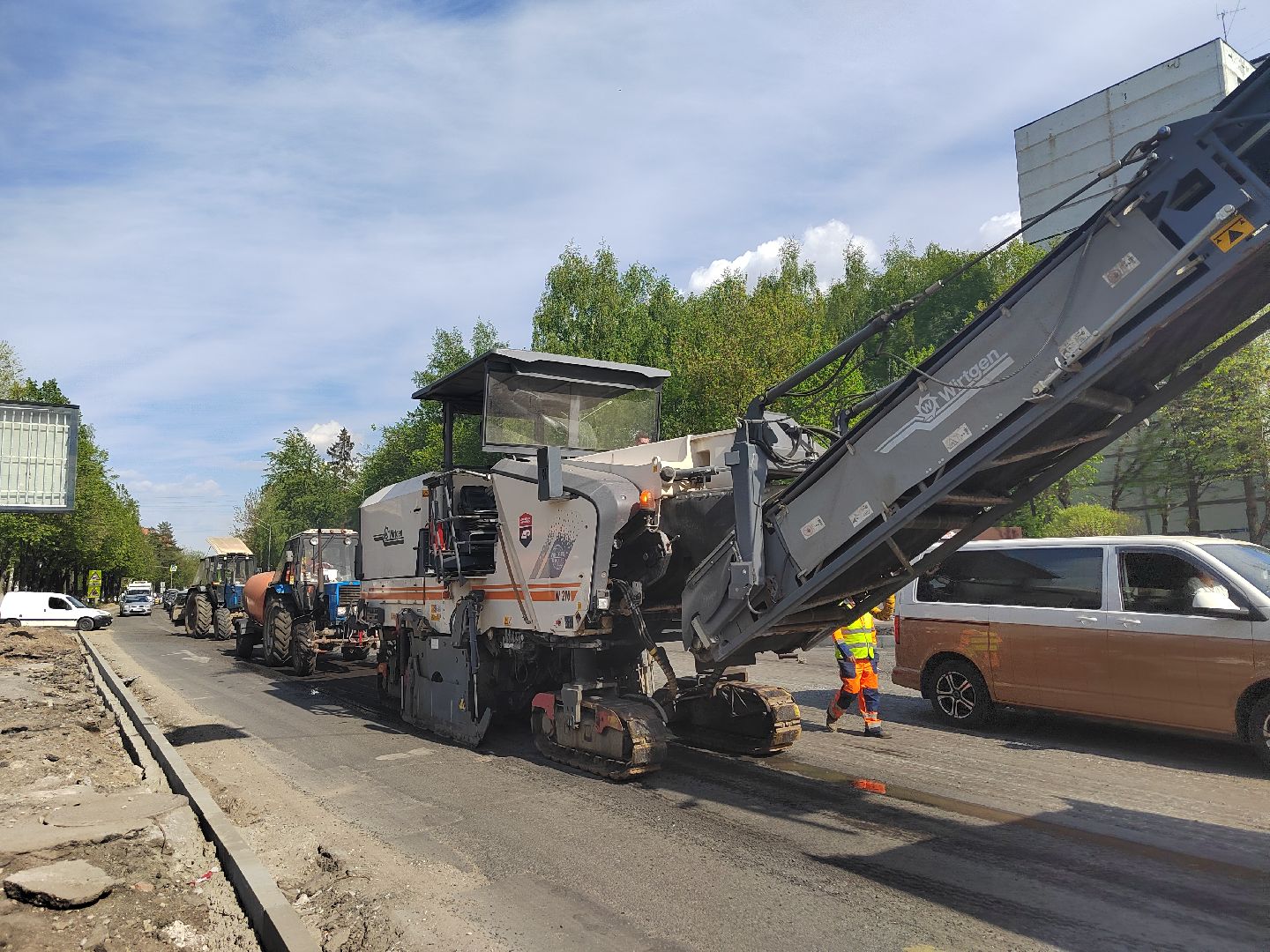Пушкино, ремонт дорог, благоустройство