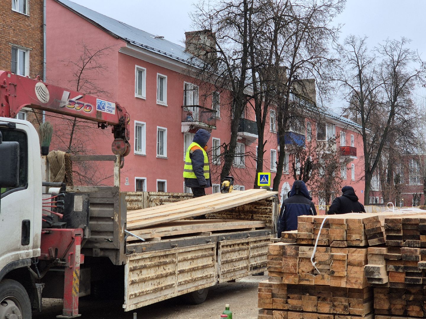 ремонт канализационного трубопровода, орехово-зуево, благоуйстройство,