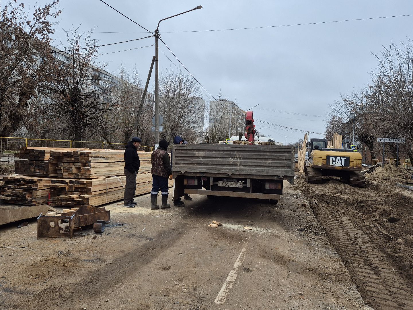 ремонт канализационного трубопровода, орехово-зуево, благоуйстройство,
