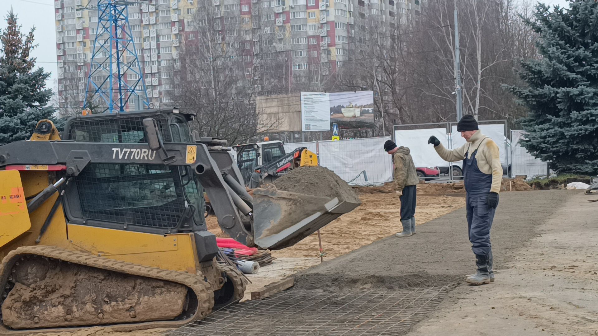 строительство, памятник, лобня,