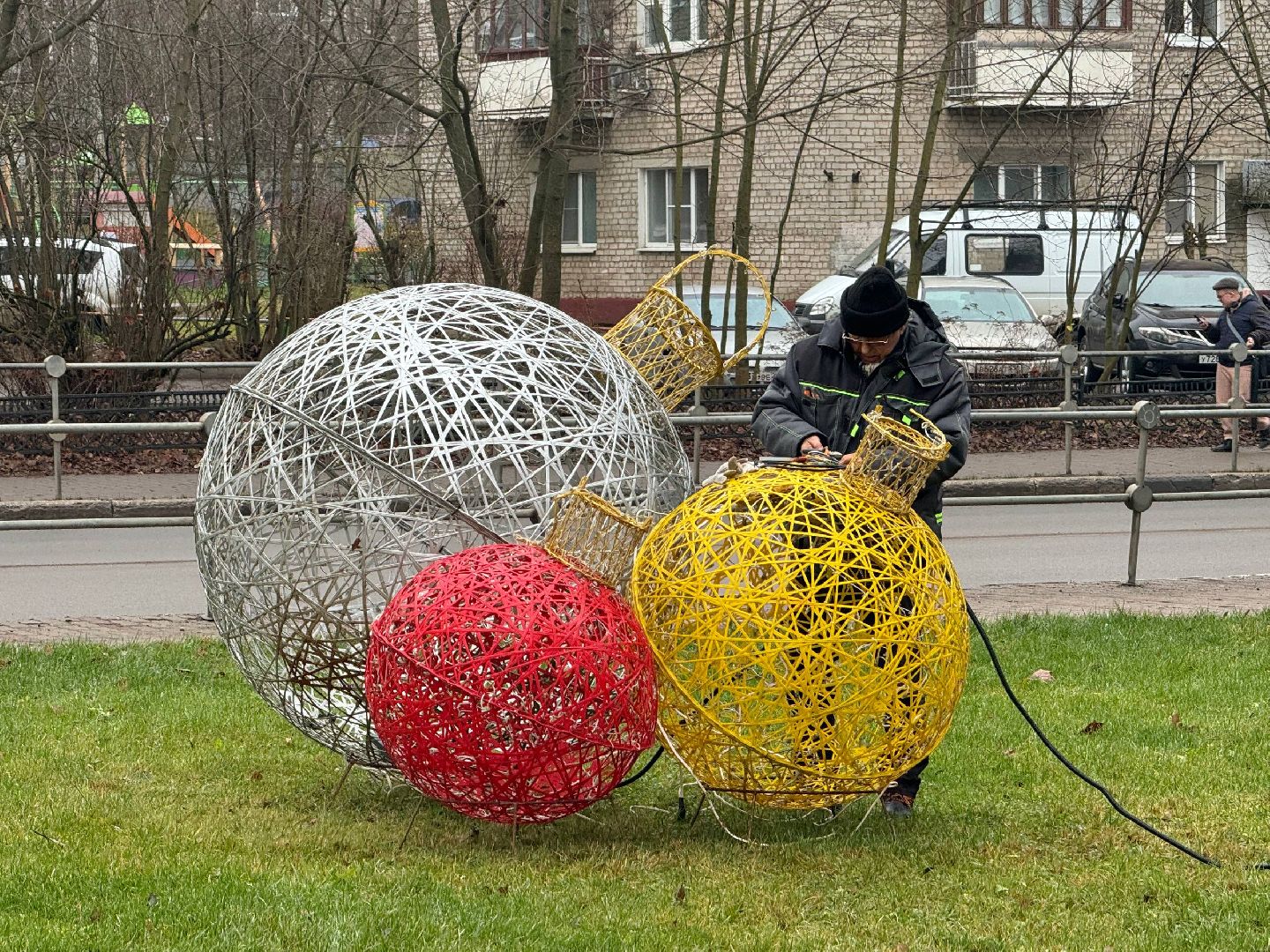можайск, можайский муниципальный округ, подмосковье, новый год, благоустройство, украшение города, праздник,