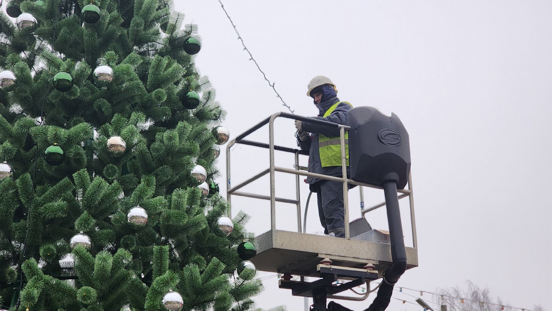 клин, поселок зубово, новогодние арт-объекты, резонит,