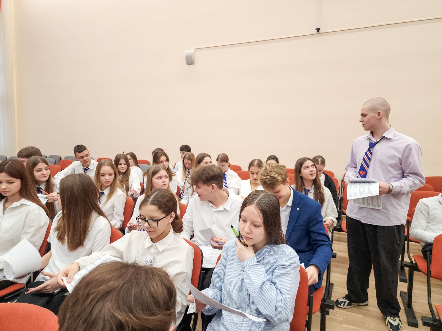 Подольск, Уроки Второй мировой, Тест , Международная акция, гимназия имени подольских курсантов,